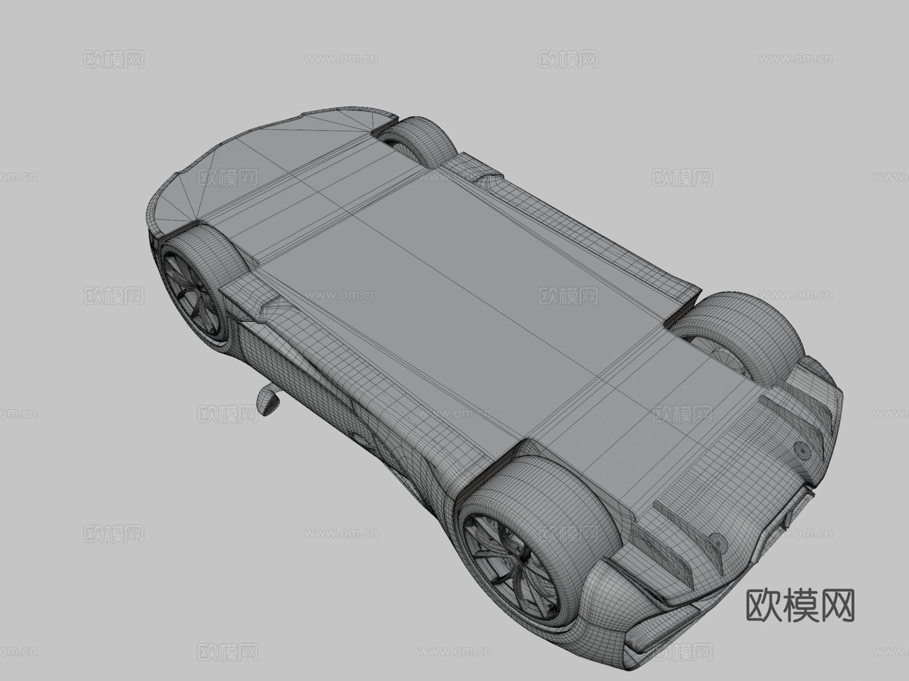 布加迪Chiron 2020款su模型