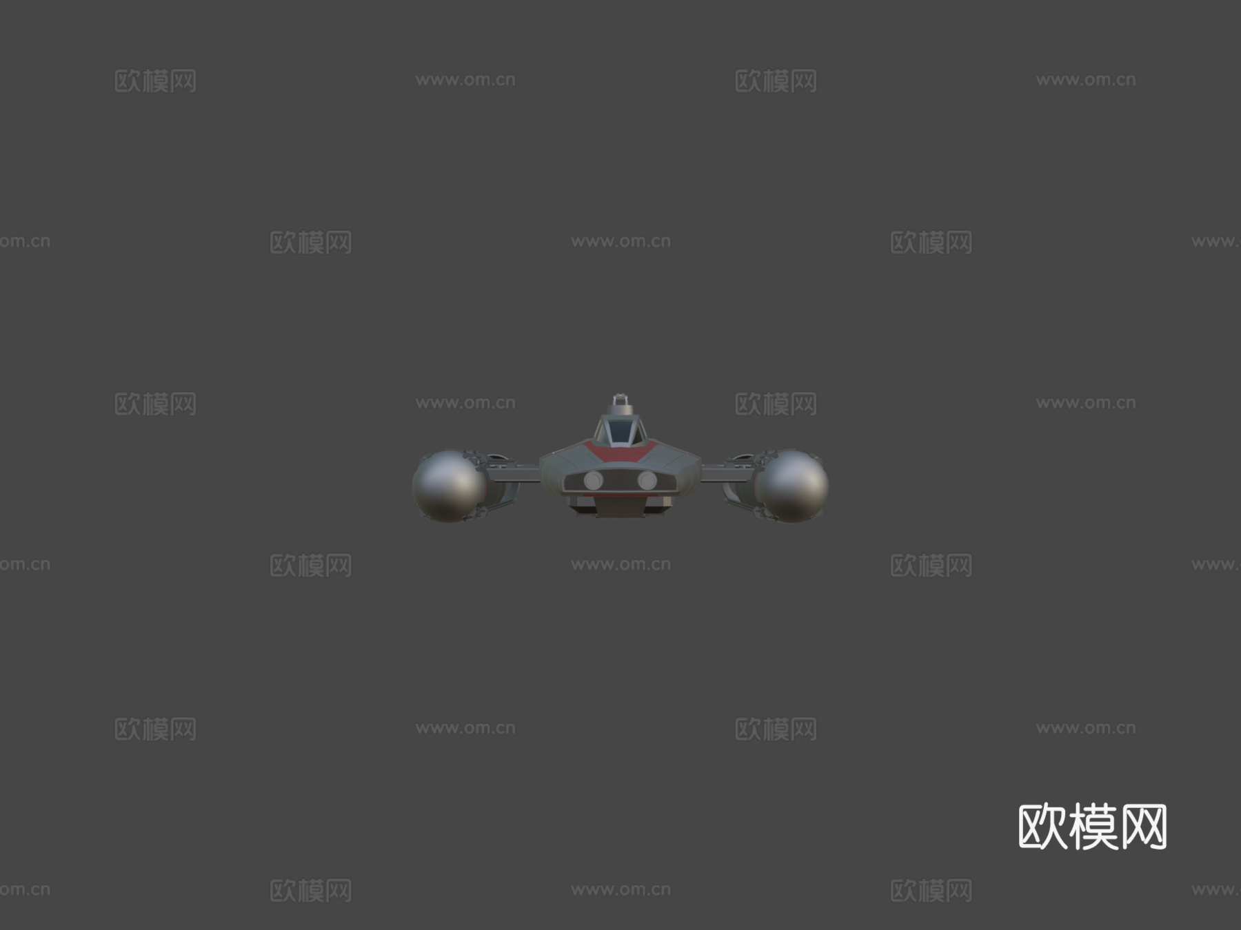 星球大战 - Y翼战机su模型