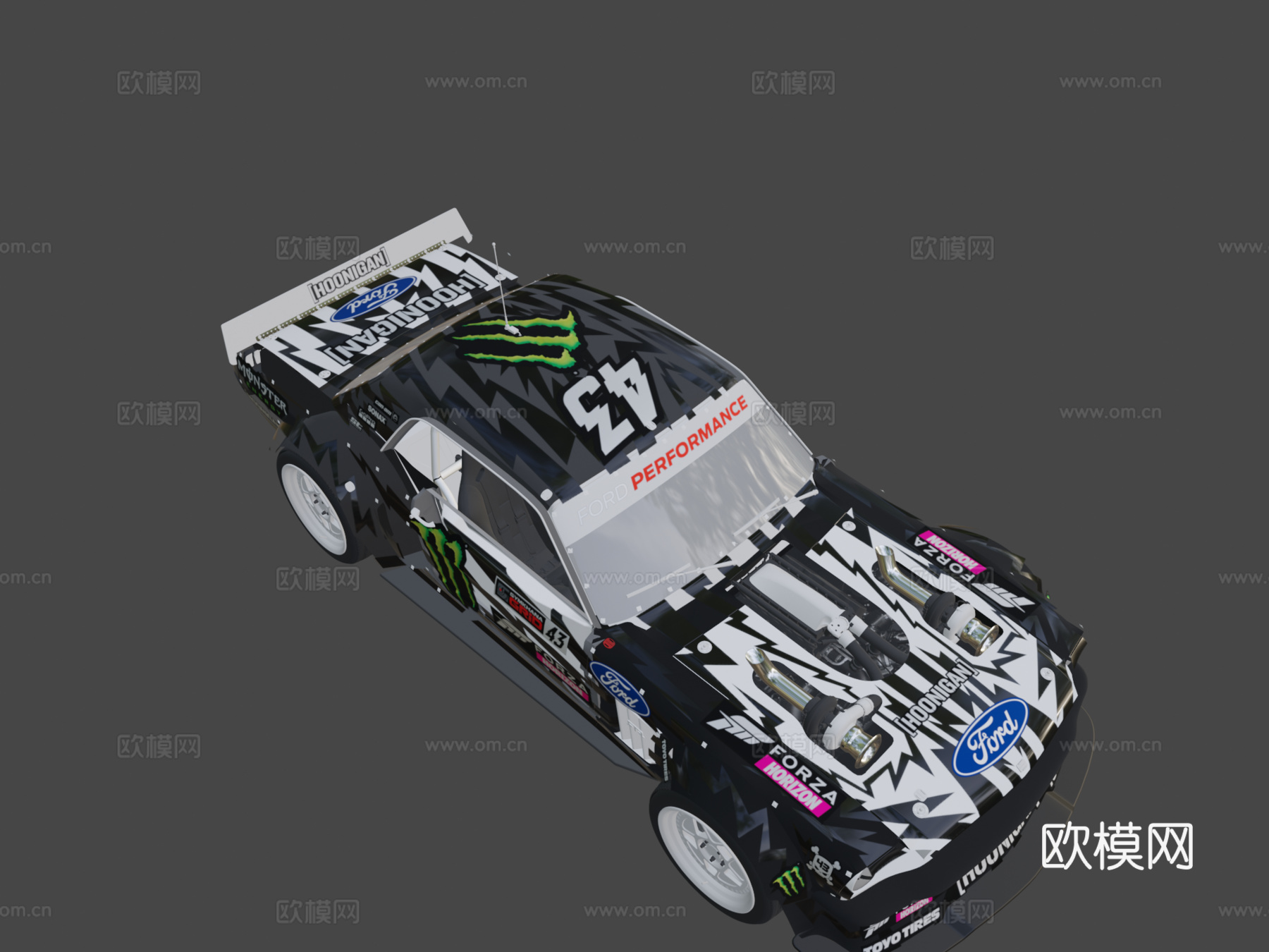 福特野马胡尼科恩v2su模型