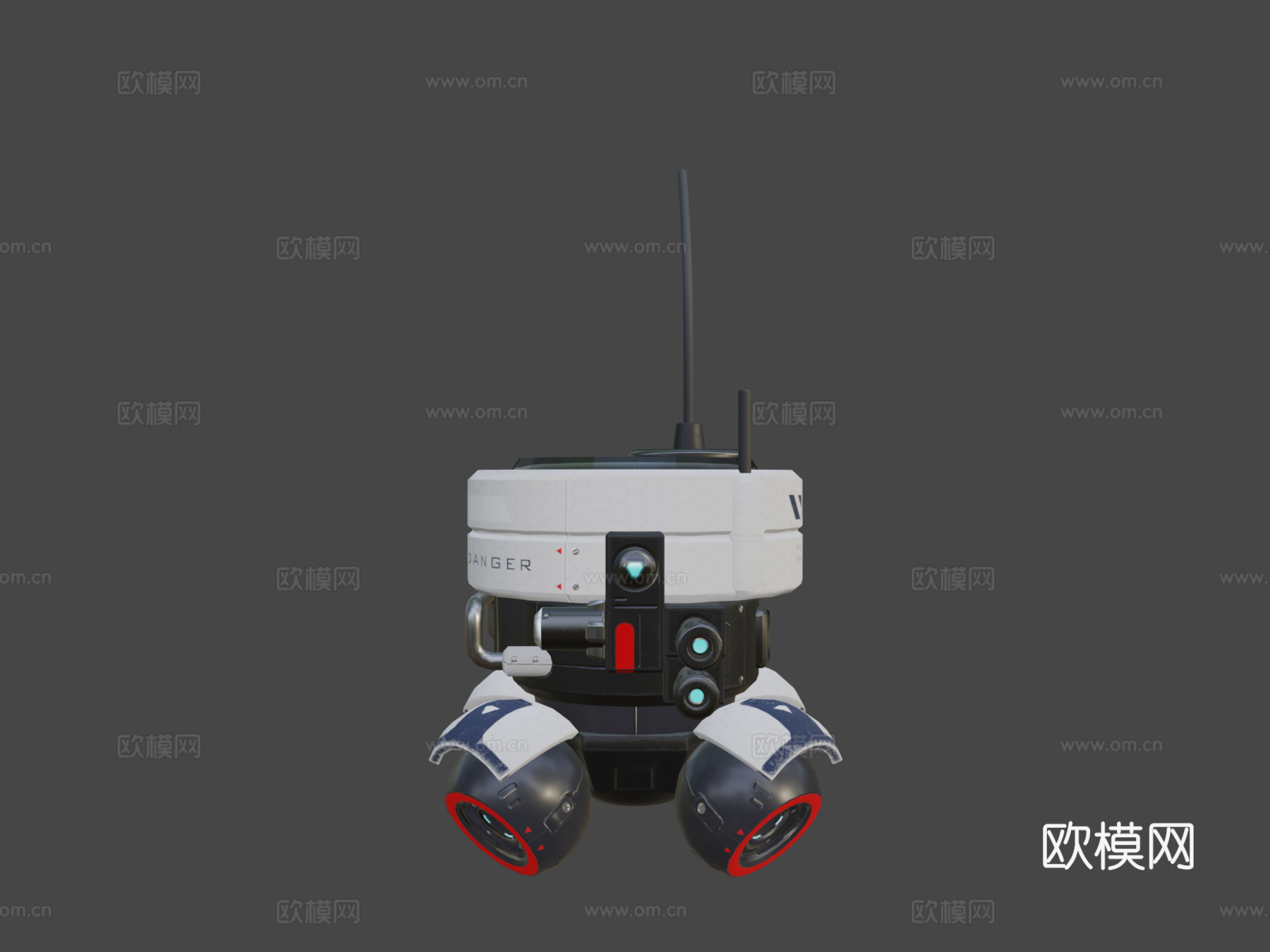 警用无人机su模型