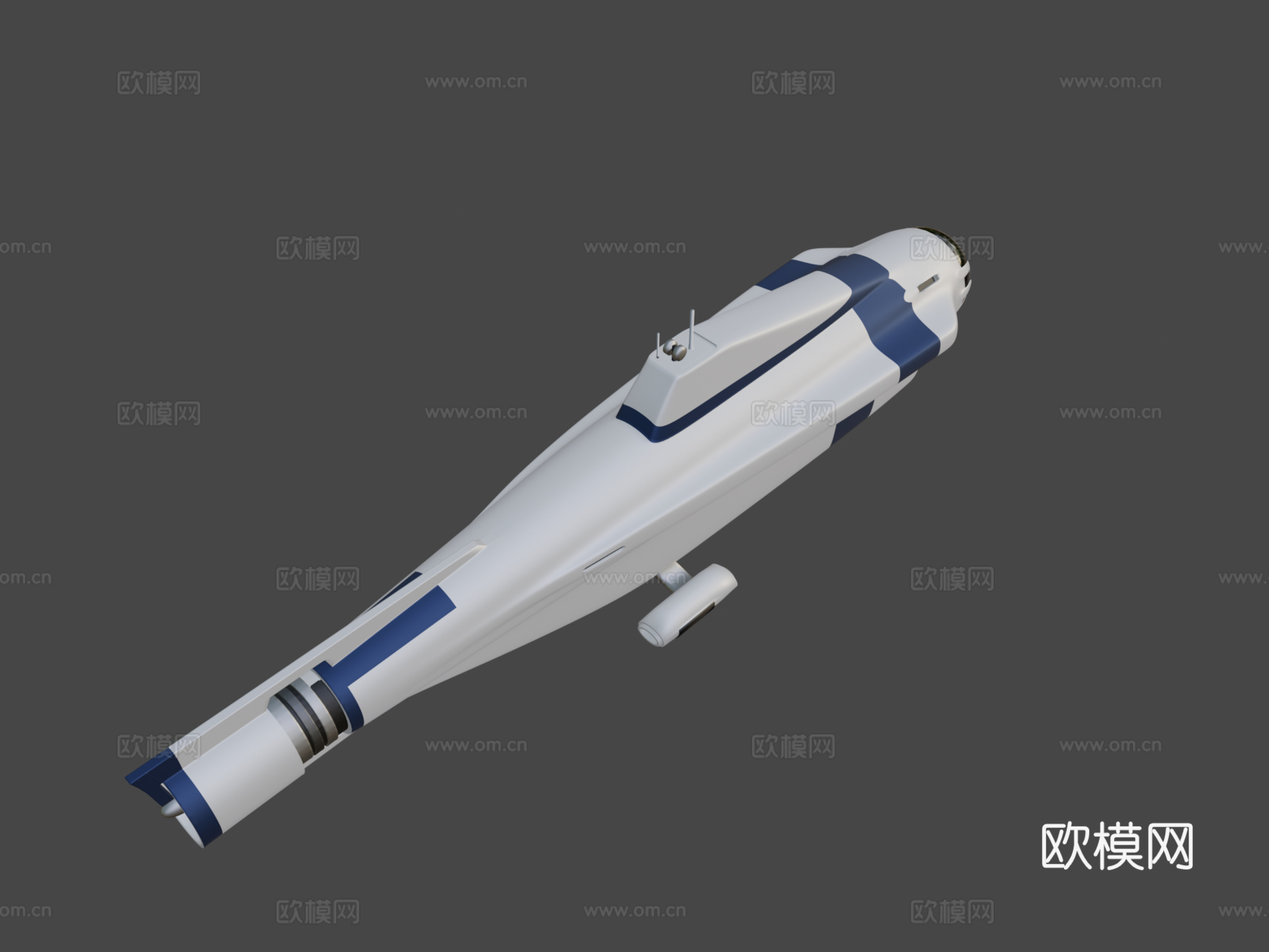 独眼巨人号潜水艇su模型