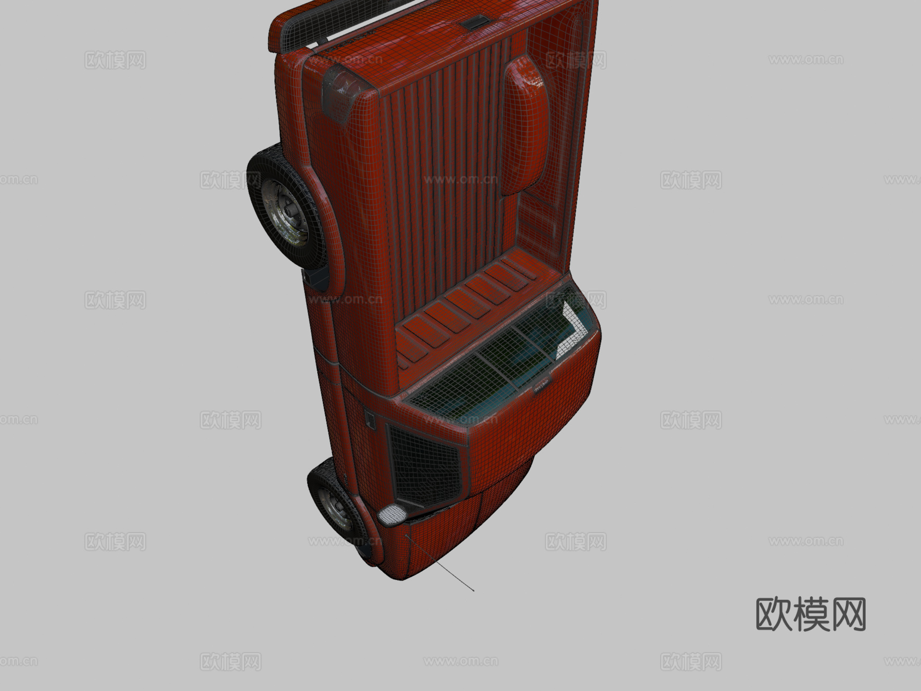 雪佛兰S10su模型