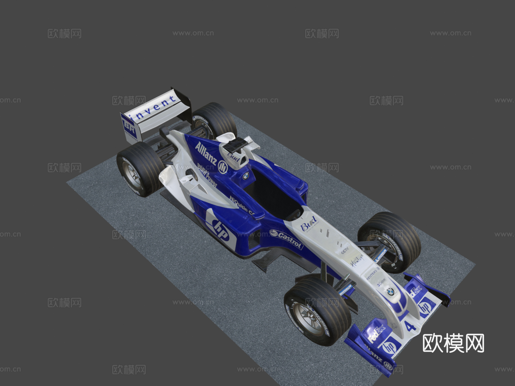 一级方程式威廉姆斯FW26su模型