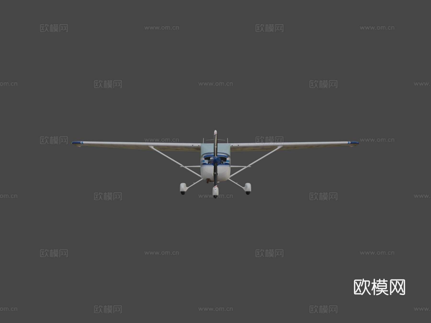 塞斯纳-172飞机su模型