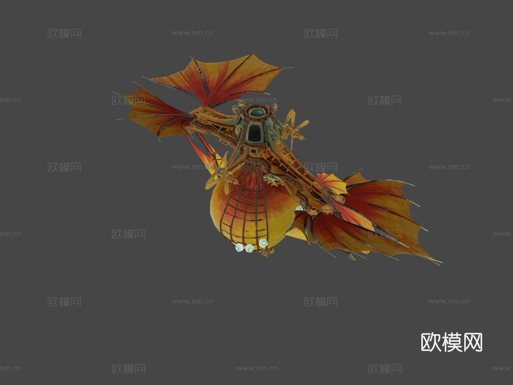 桃色气球（礼物）su模型