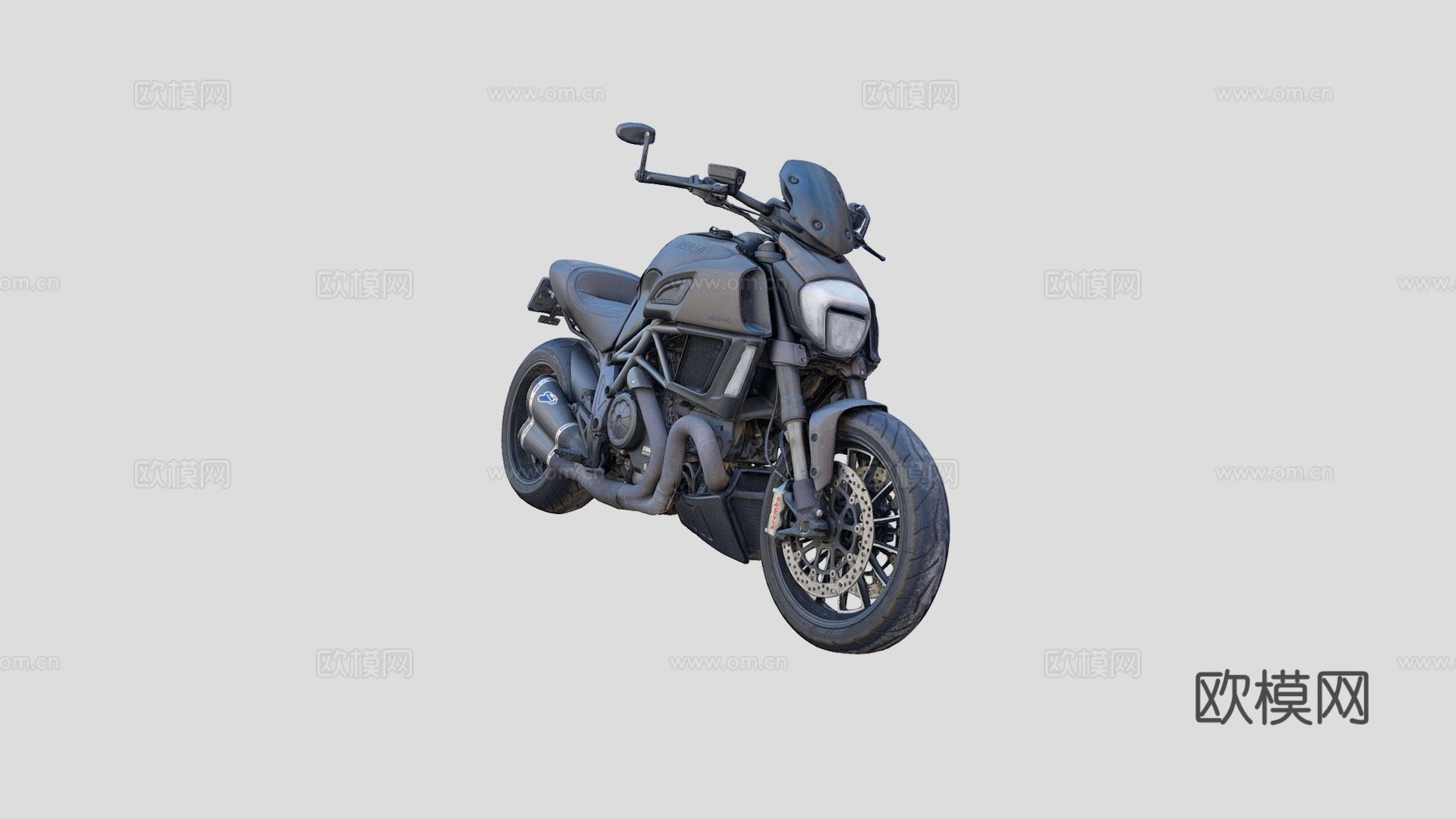 杜卡迪大魔鬼 - 网站版本su模型