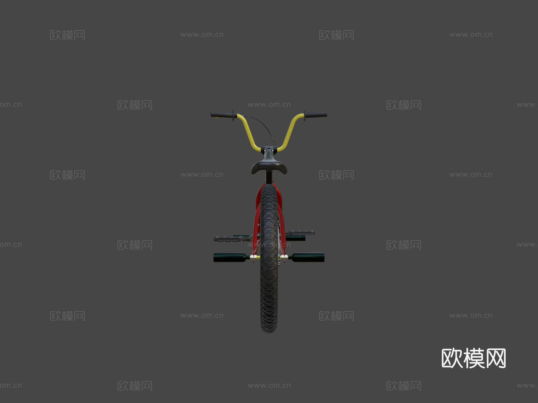 BMX小轮车su模型