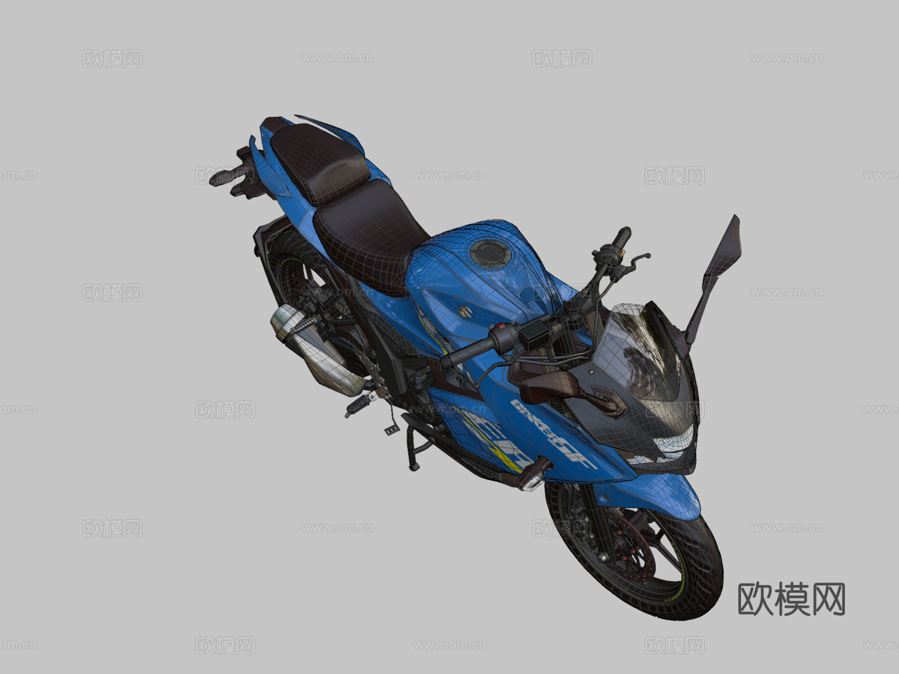 新Gixxer SF 2022su模型