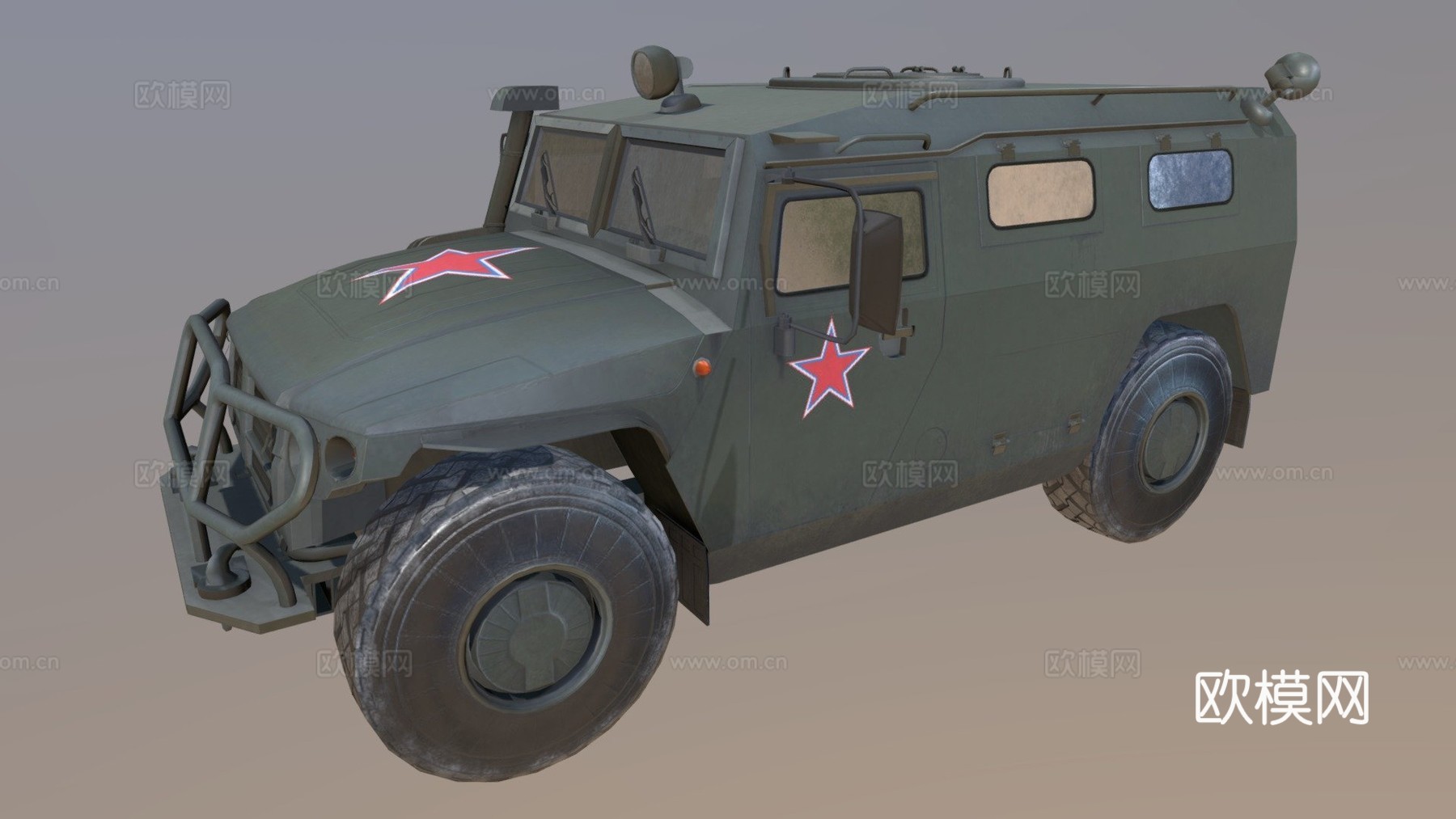 嘎斯-2975虎式su模型