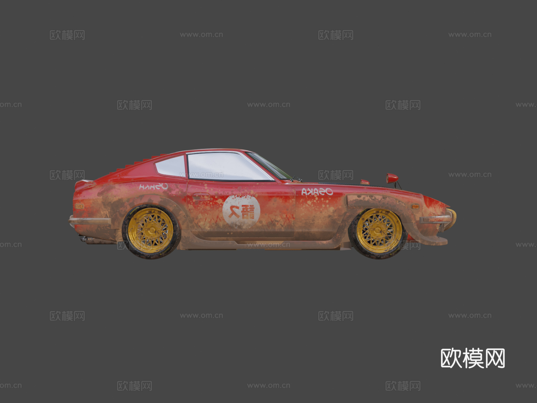 日产达特桑240Z型su模型