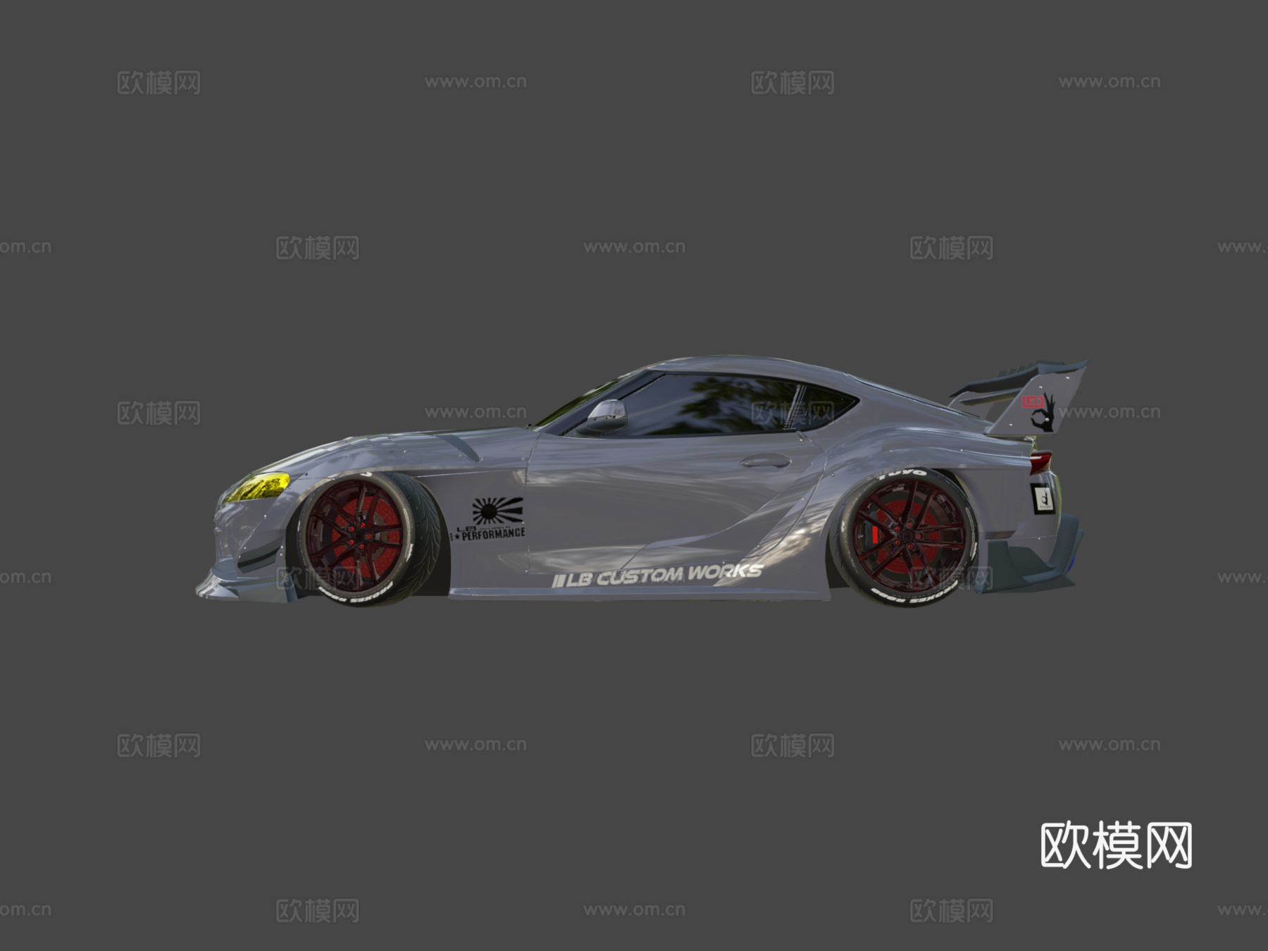 丰田 Supra GR 2020 LB 宽体套件su模型