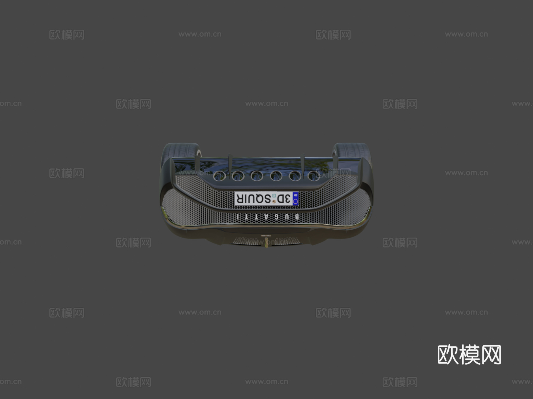 布加迪 La Voiture Noire 2019su模型