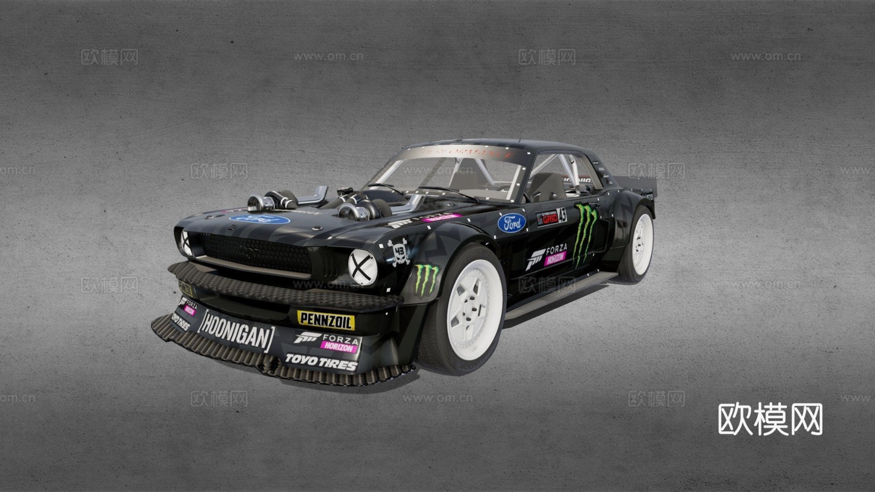 福特野马胡尼科恩v2su模型