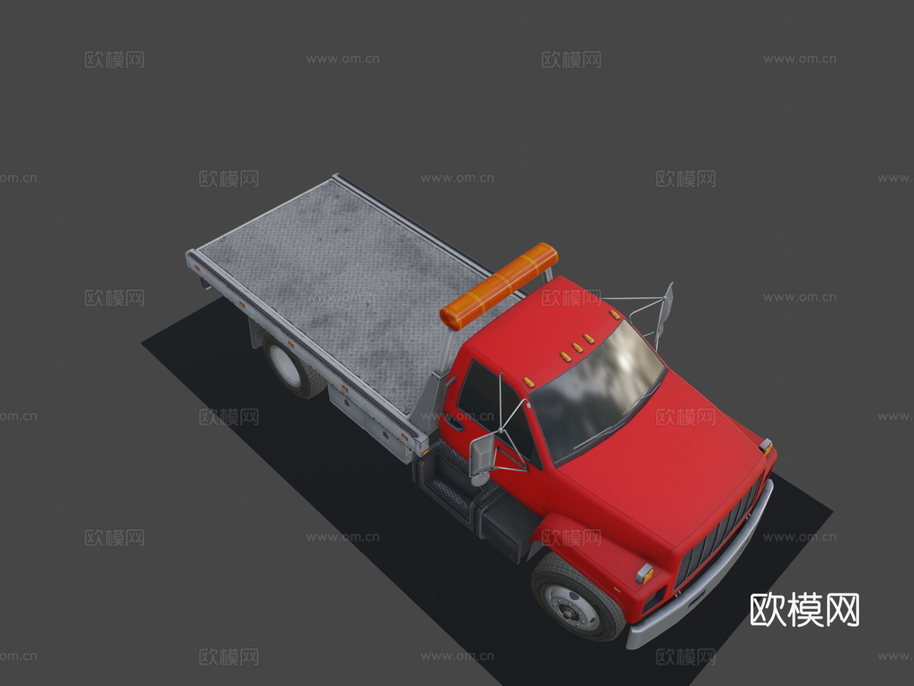 顶级踢卡车su模型