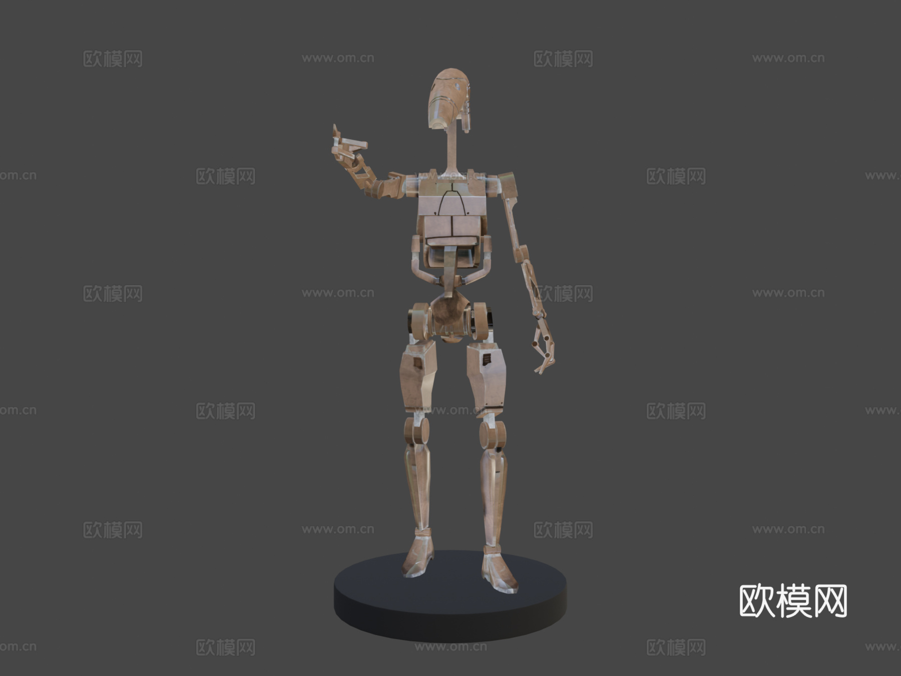 B1 - 战斗机器人su模型