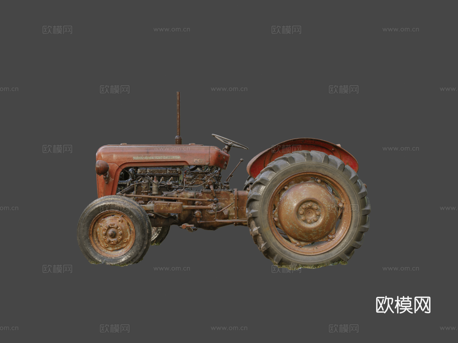 拖拉机Massey Ferguson 35型su模型