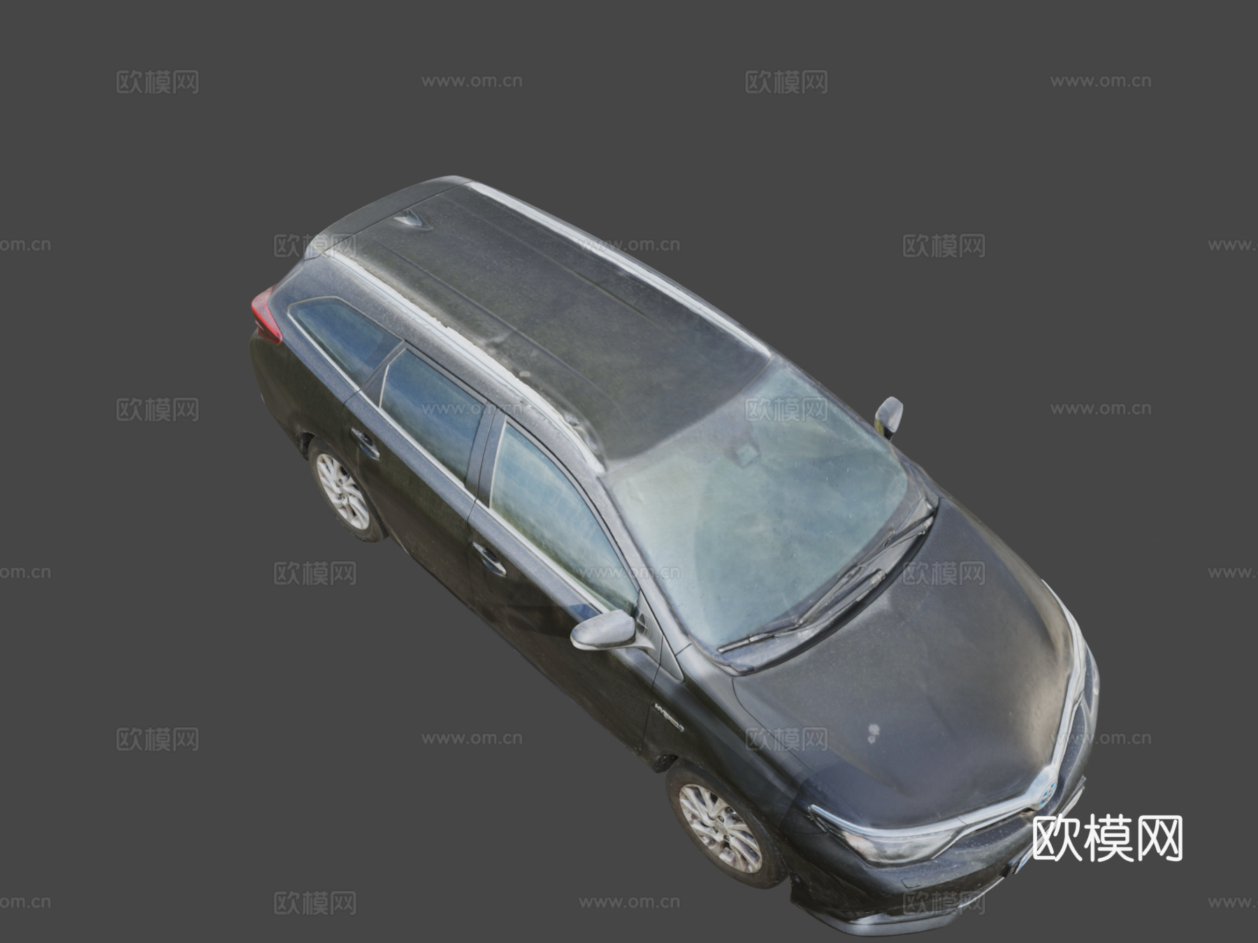 丰田Auris旅行车su模型