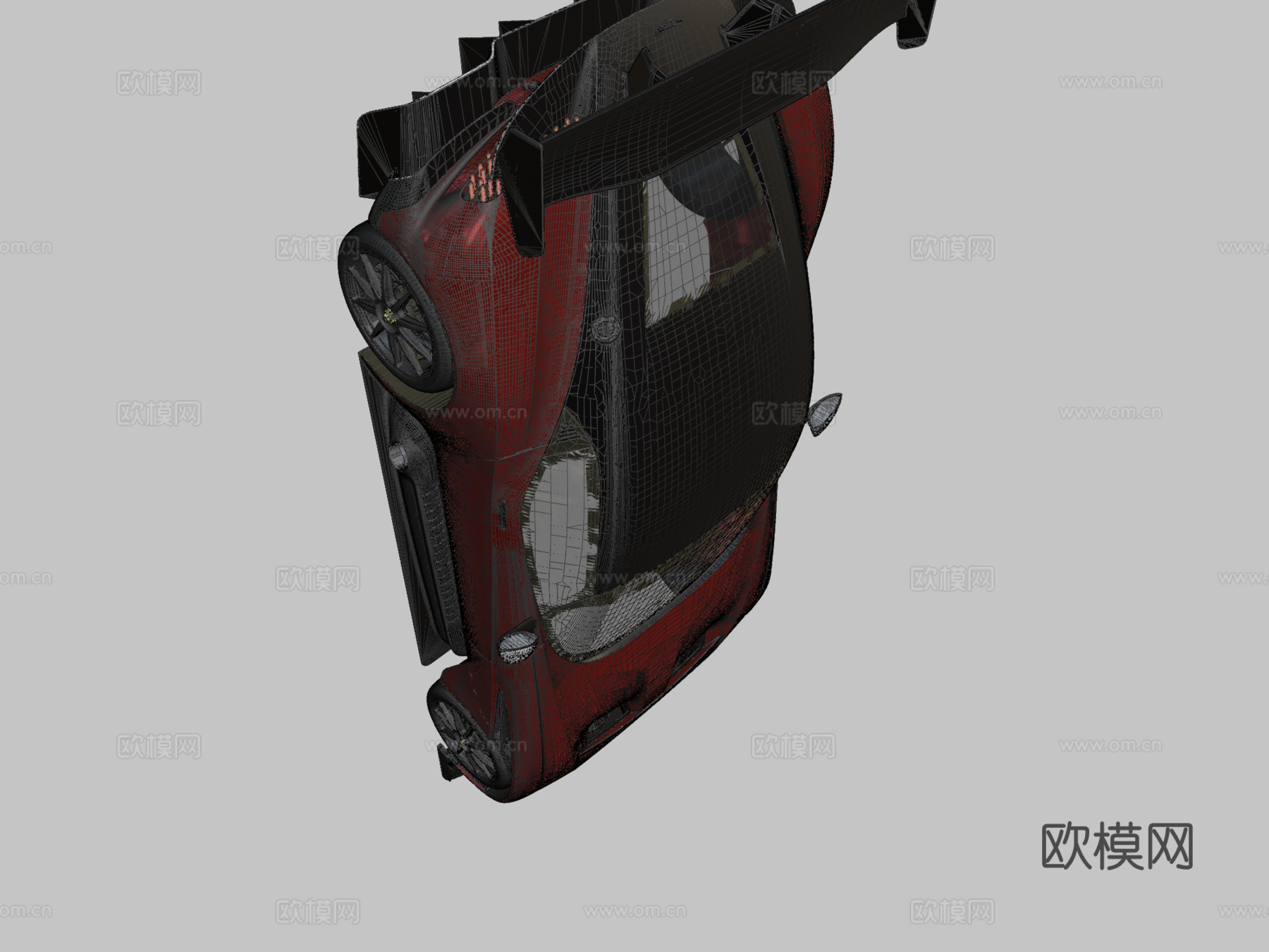 阿斯顿马丁火神su模型