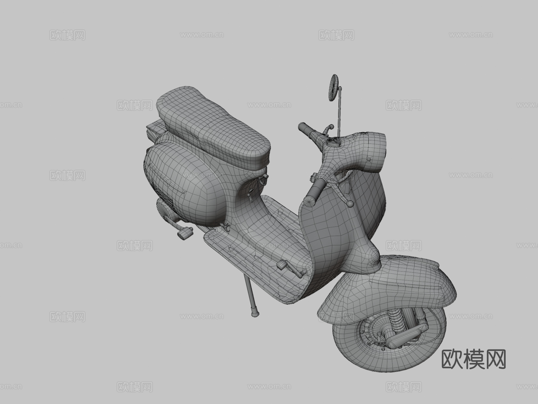 韦士柏125 GTRsu模型
