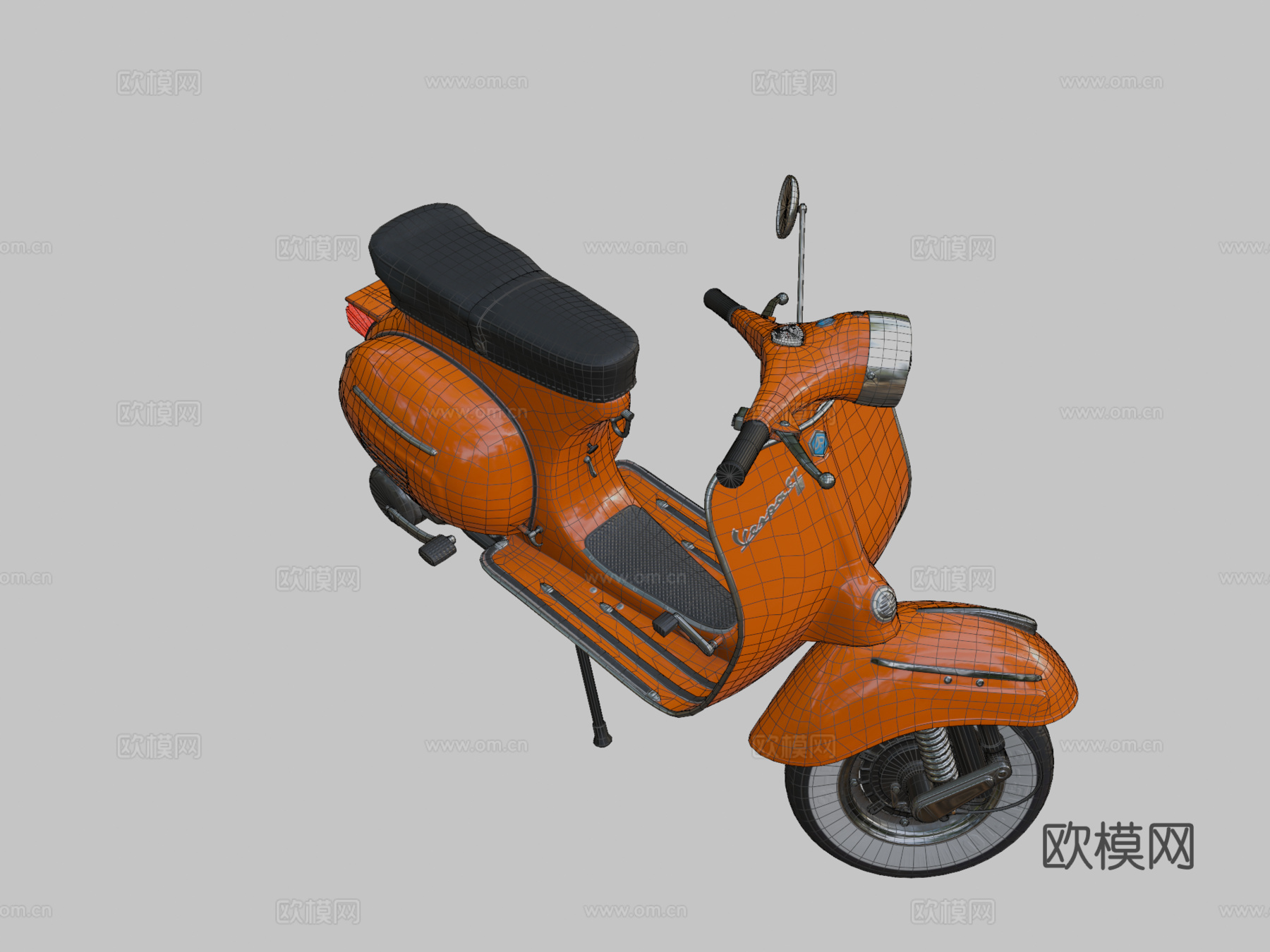 韦士柏125 GTRsu模型