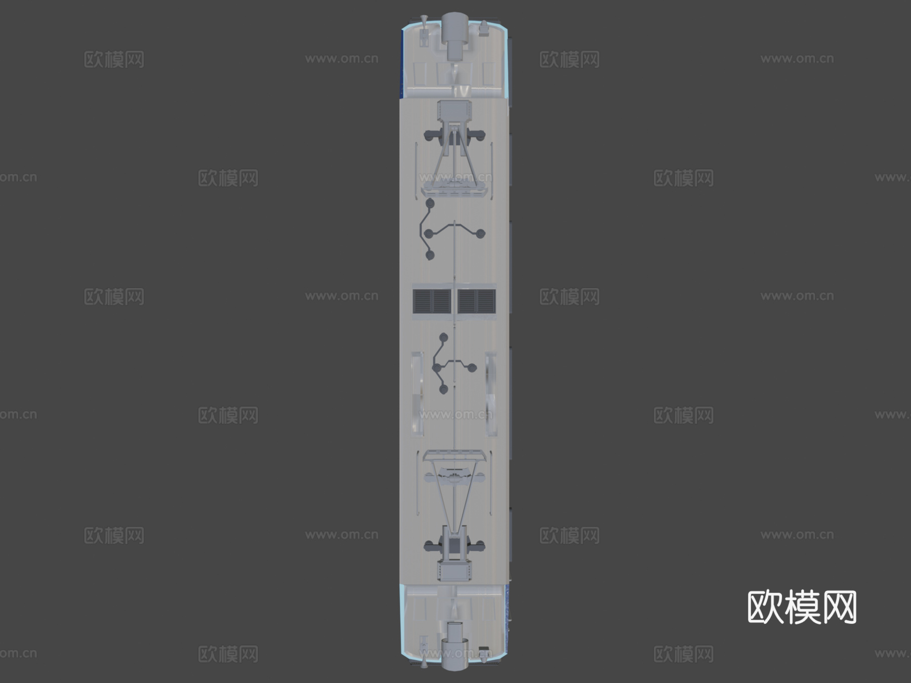 WAM-4型印度电力机车su模型