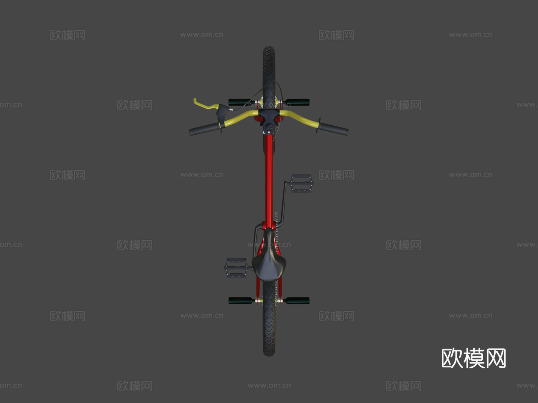 BMX小轮车su模型