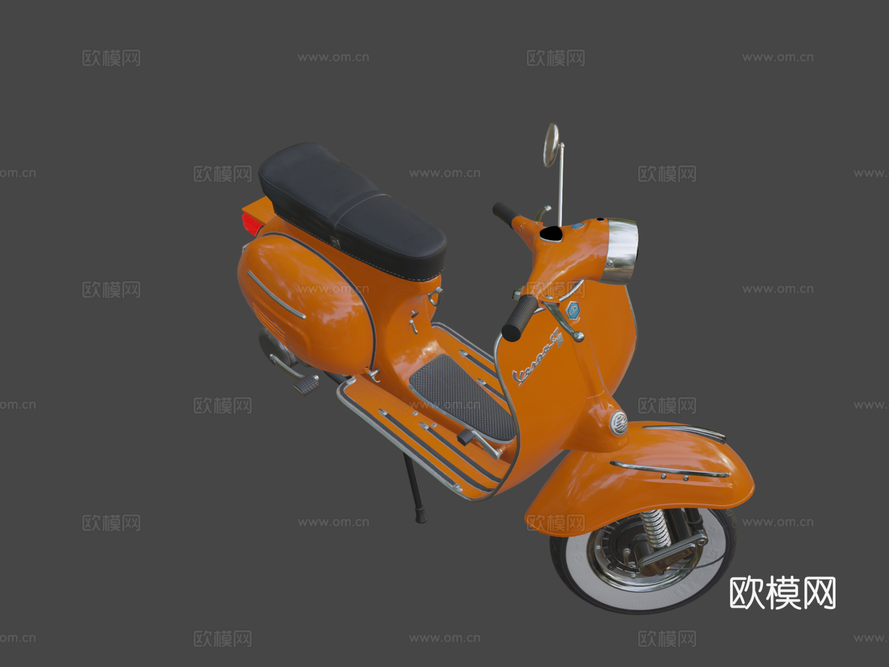 韦士柏125 GTRsu模型