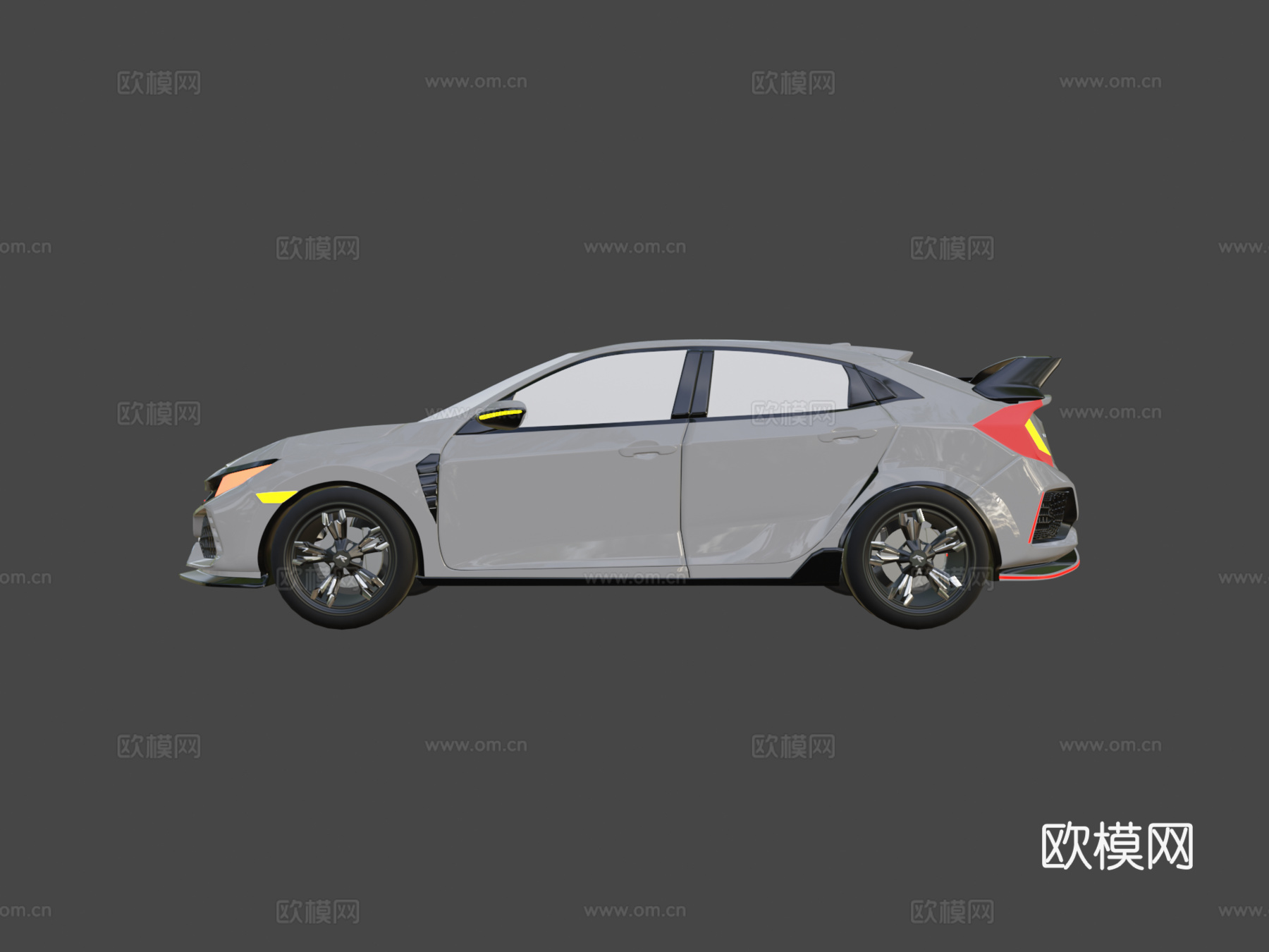 本田思域Type-Rsu模型