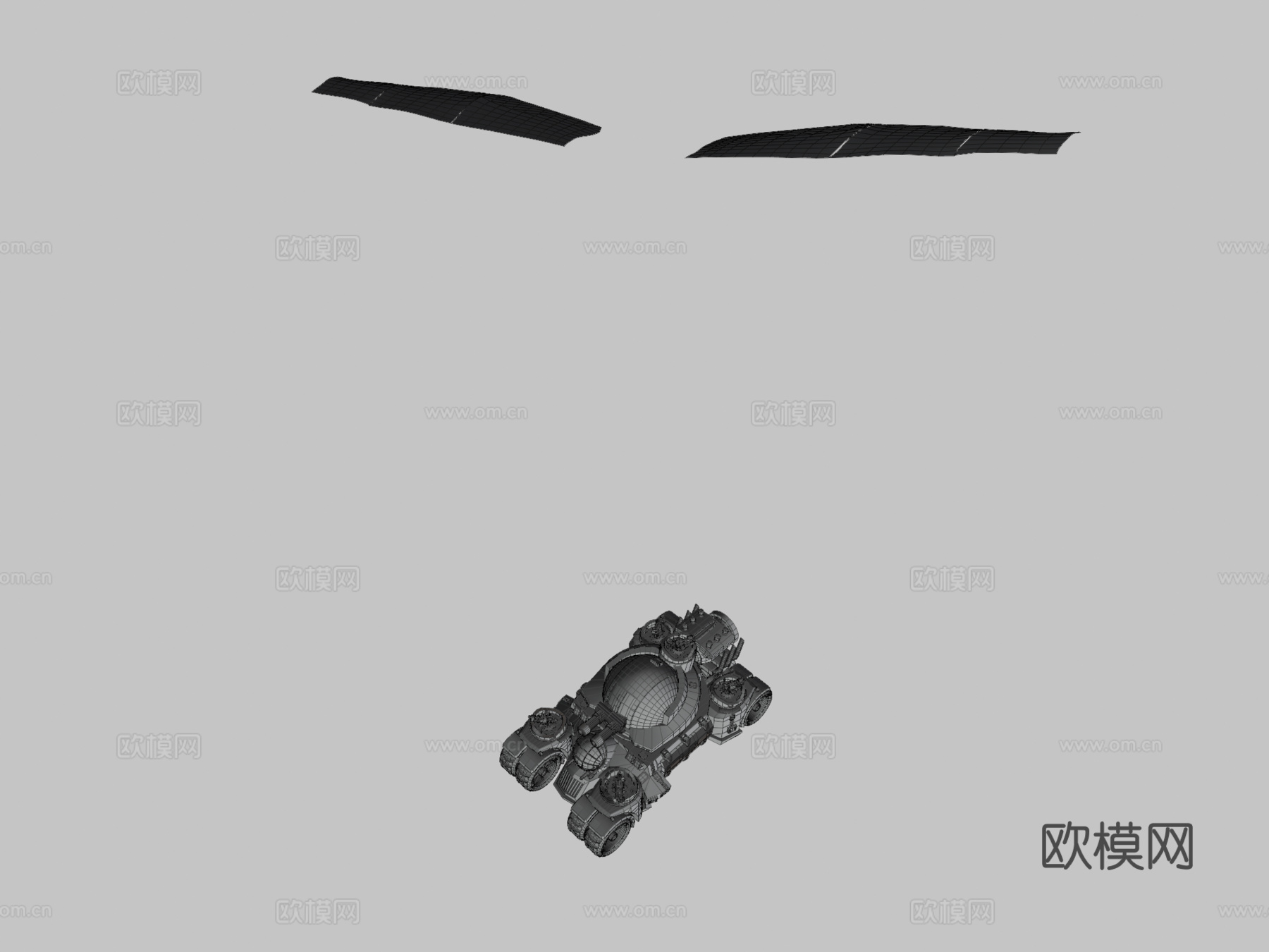 动画版德国超级坦克su模型