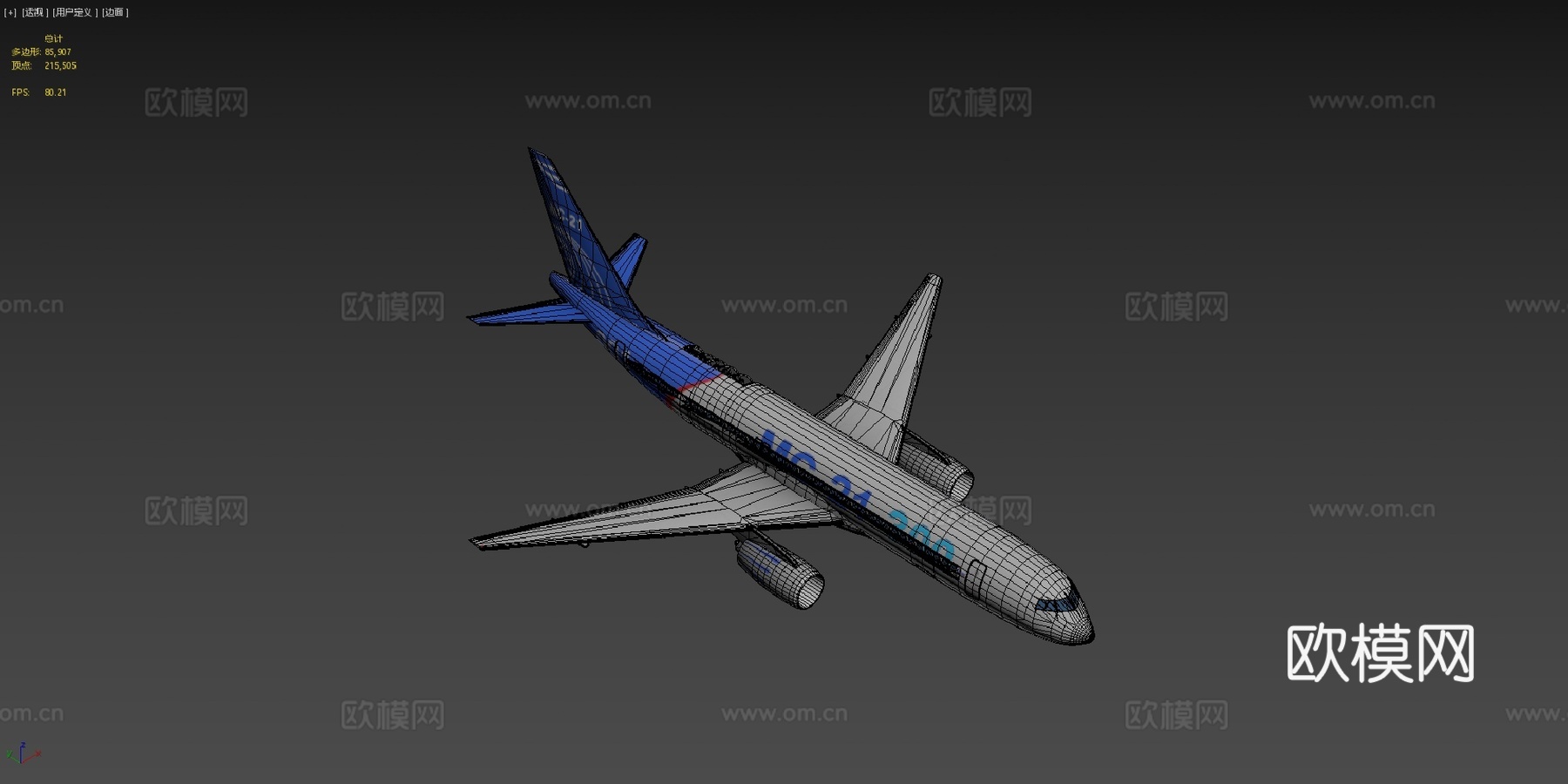 MC-21-300客机su模型