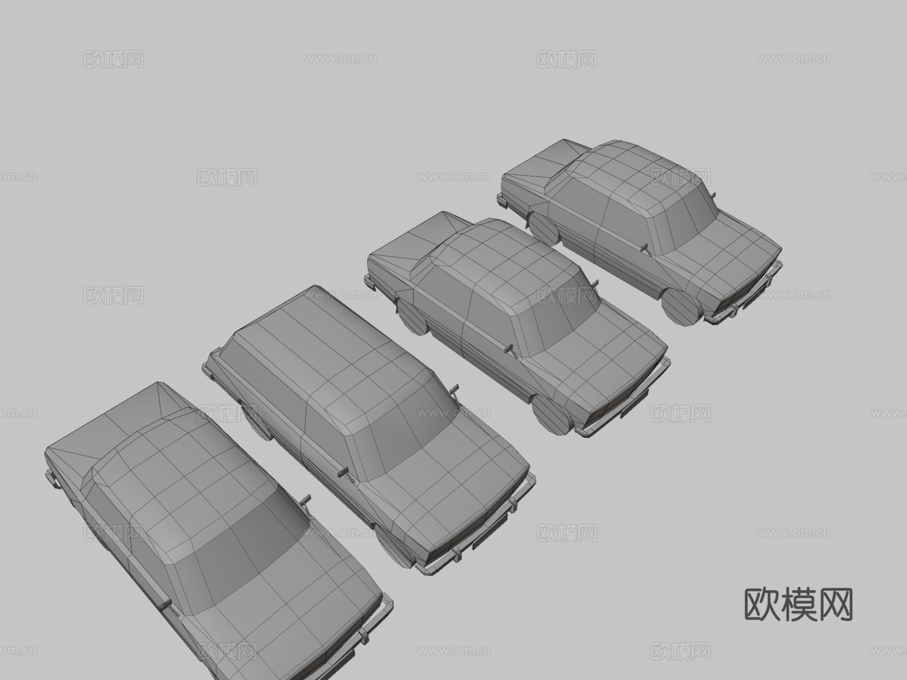 日古利苏联汽车su模型