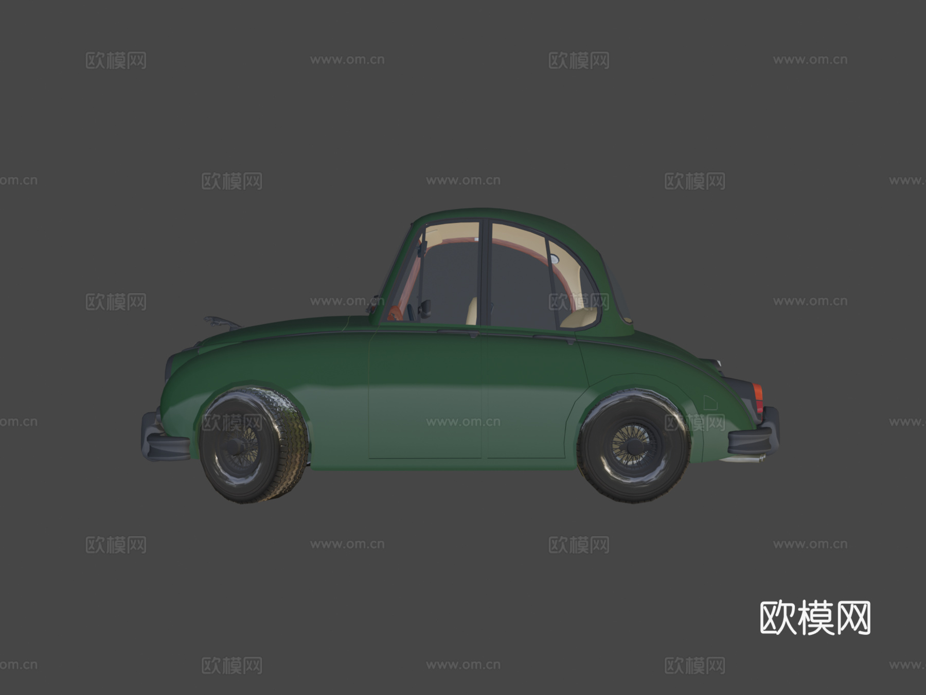 捷豹MK2卡通风格化su模型