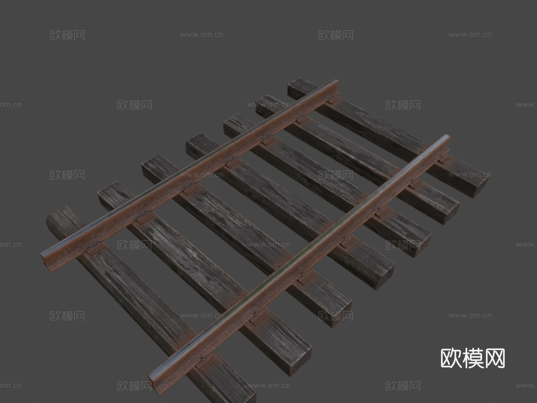 模块化铁路区段第一部分[衍生品]su模型su模型