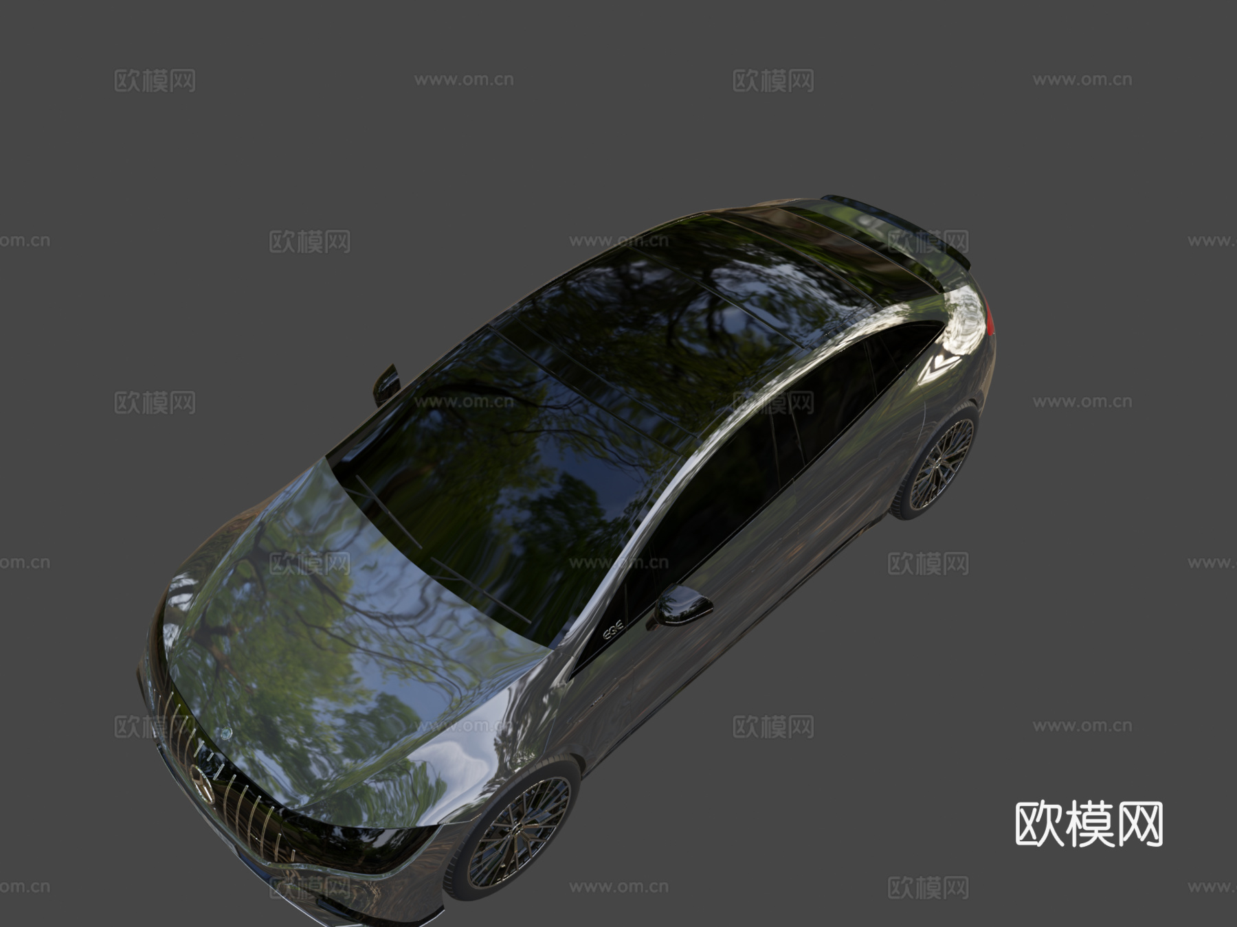 梅赛德斯奔驰EQE AMGsu模型