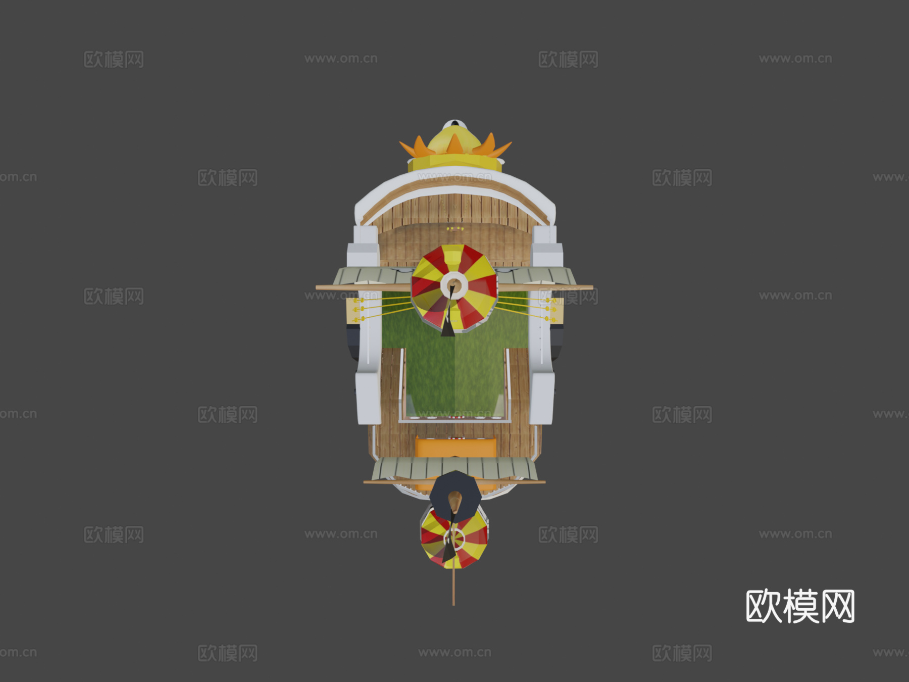 海贼王 - 千阳号su模型