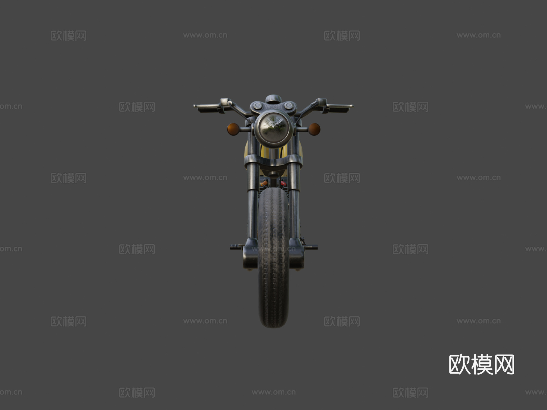 咖啡馆赛车手su模型