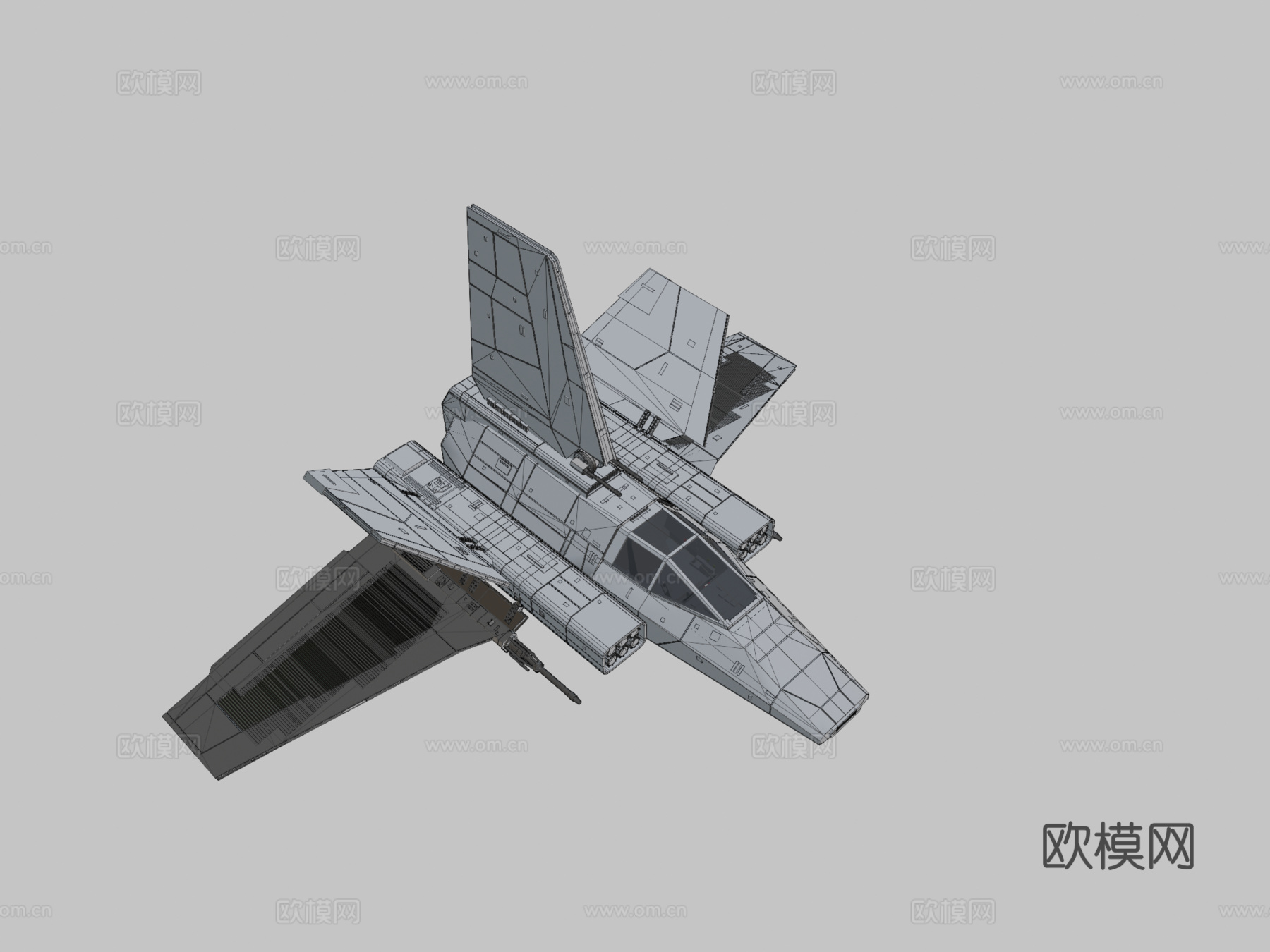 星球大战 - 阿尔法级Xg-1星际翼su模型