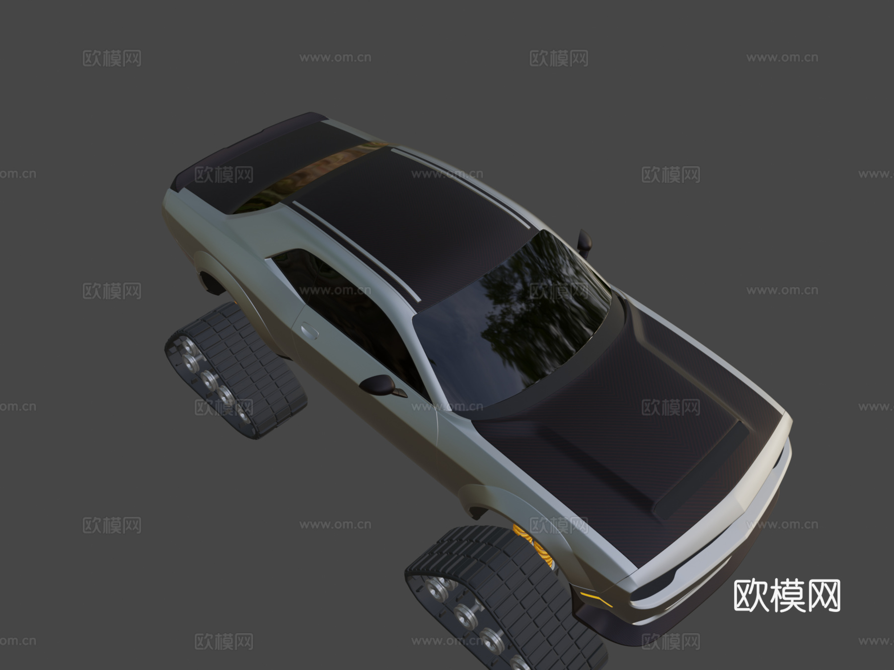 越野道奇挑战者SRT恶魔SDCsu模型