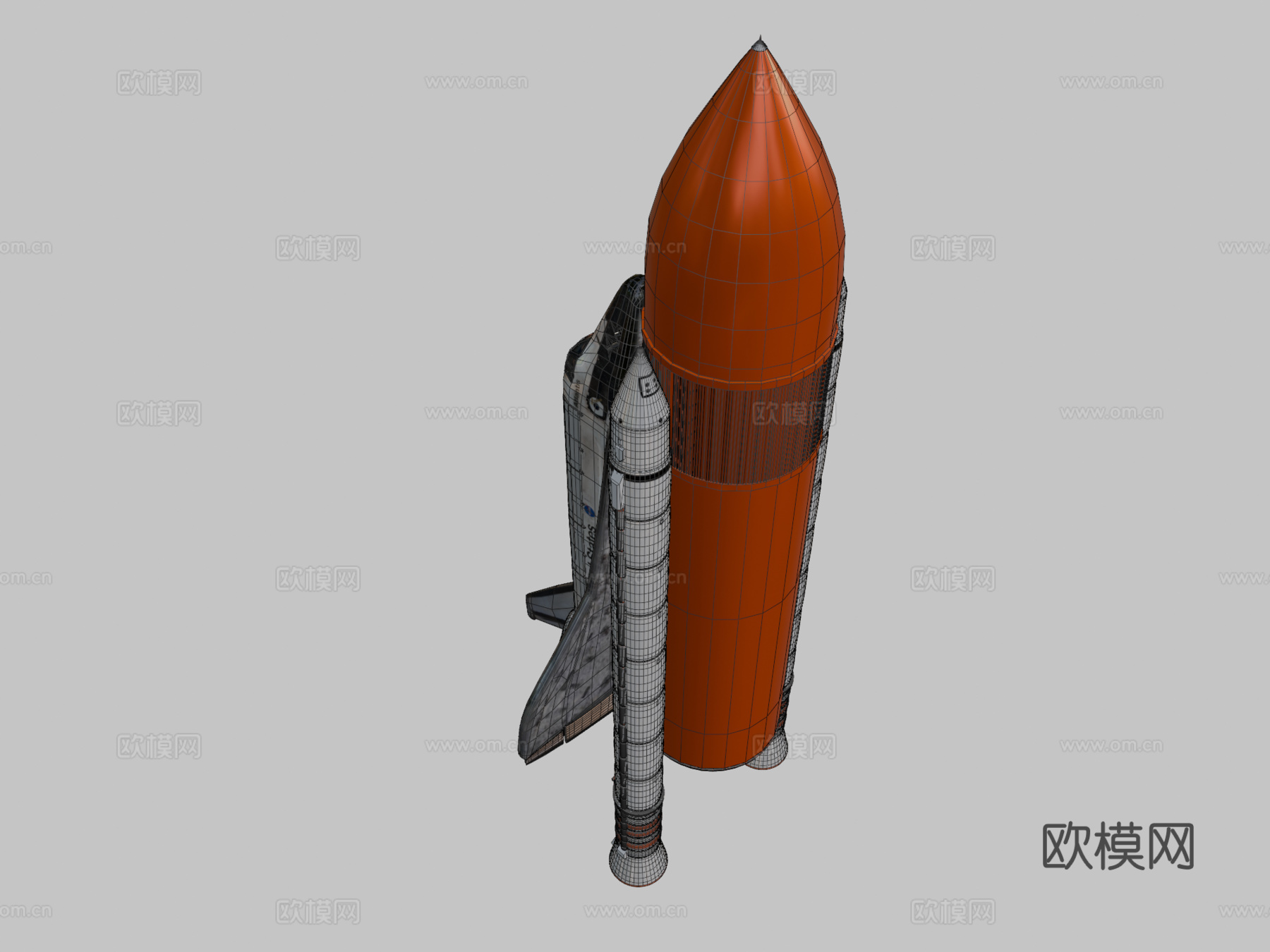 航天飞机亚特兰蒂斯号su模型