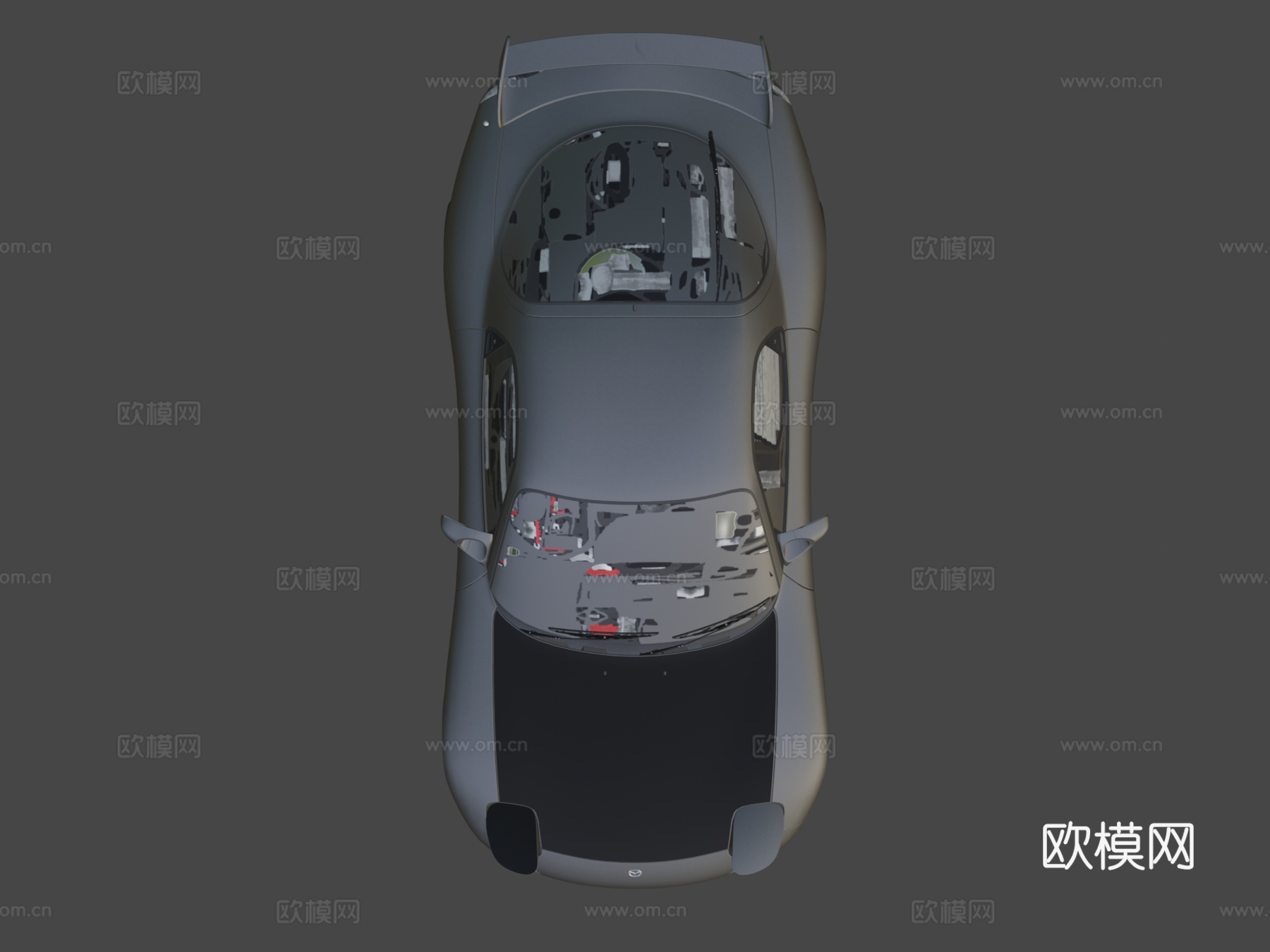 马自达RX-7su模型