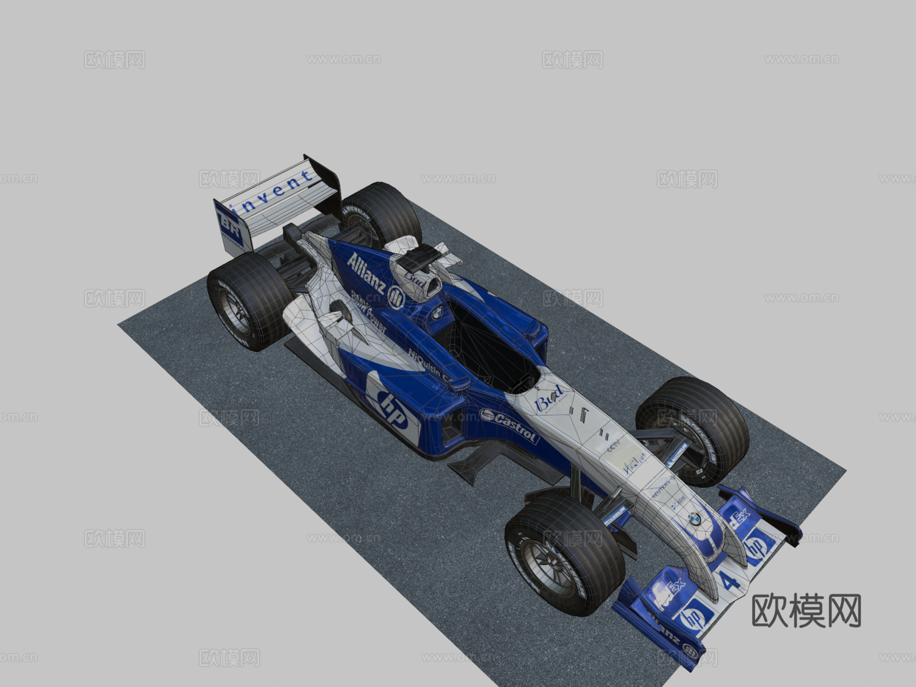 一级方程式威廉姆斯FW26su模型