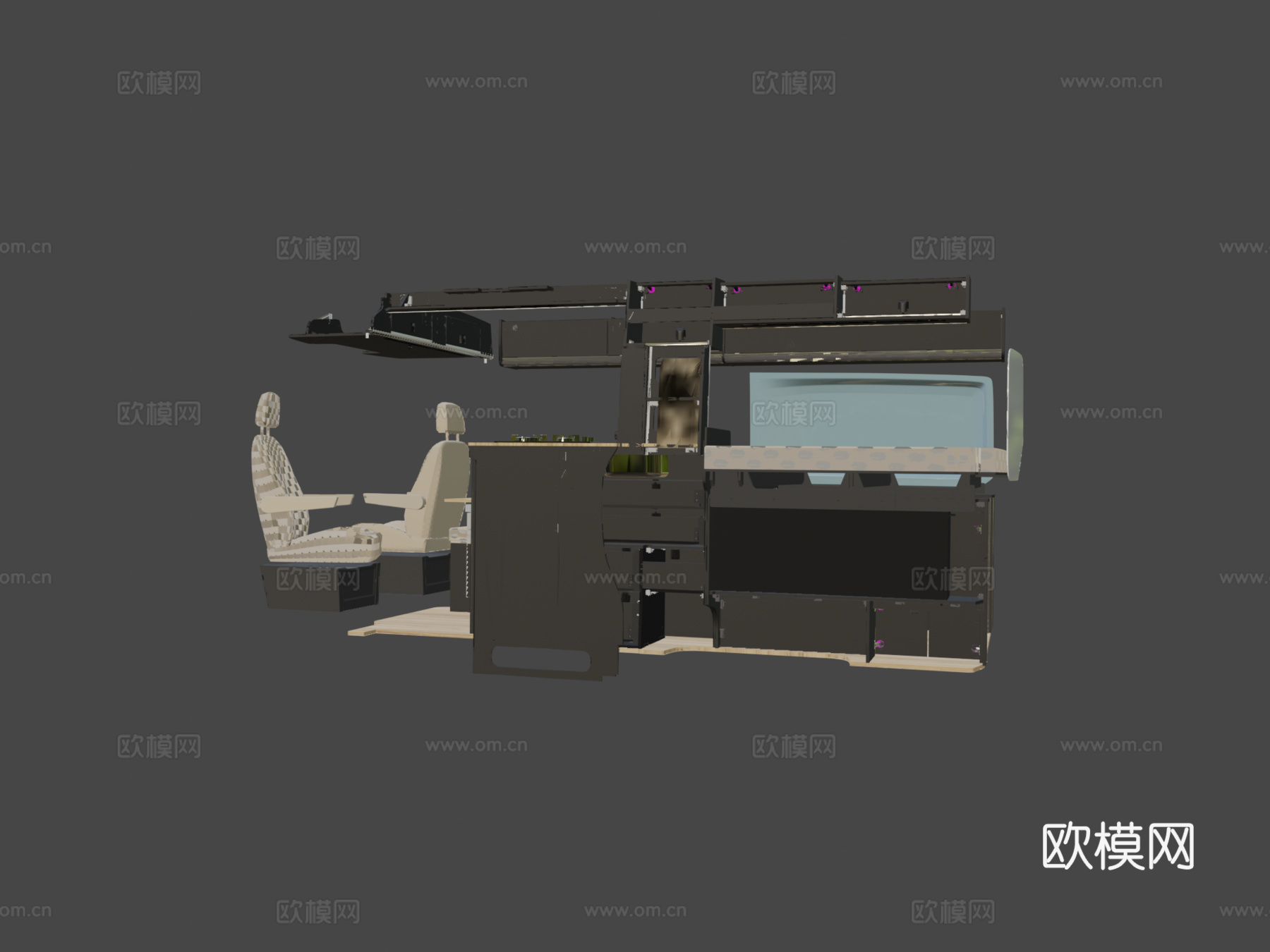 设计6 - 克拉夫特露营车进化设计su模型