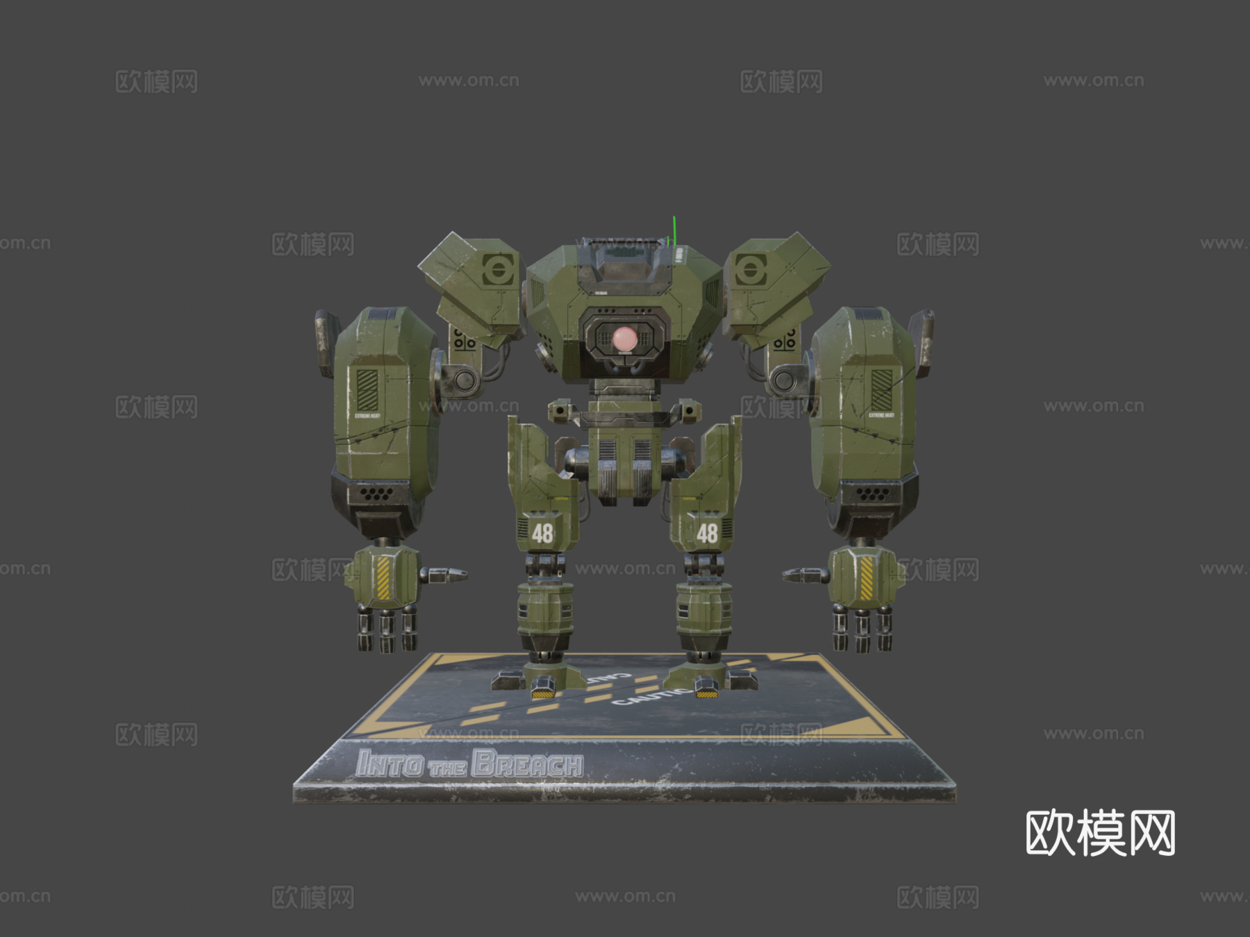 战斗机甲-深入敌阵su模型