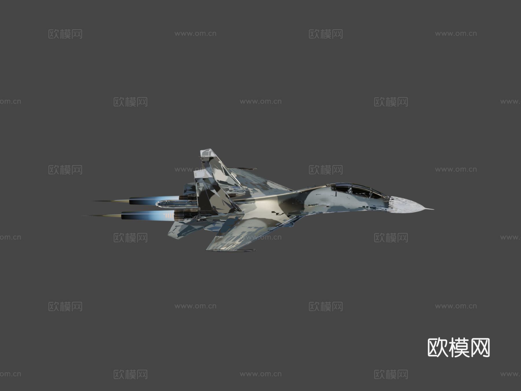 SU-30飞机su模型