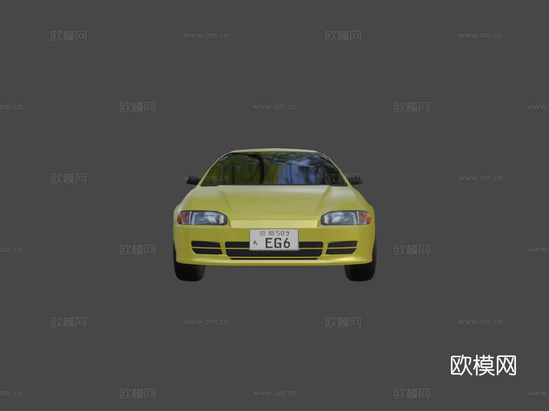 本田思域EG6su模型