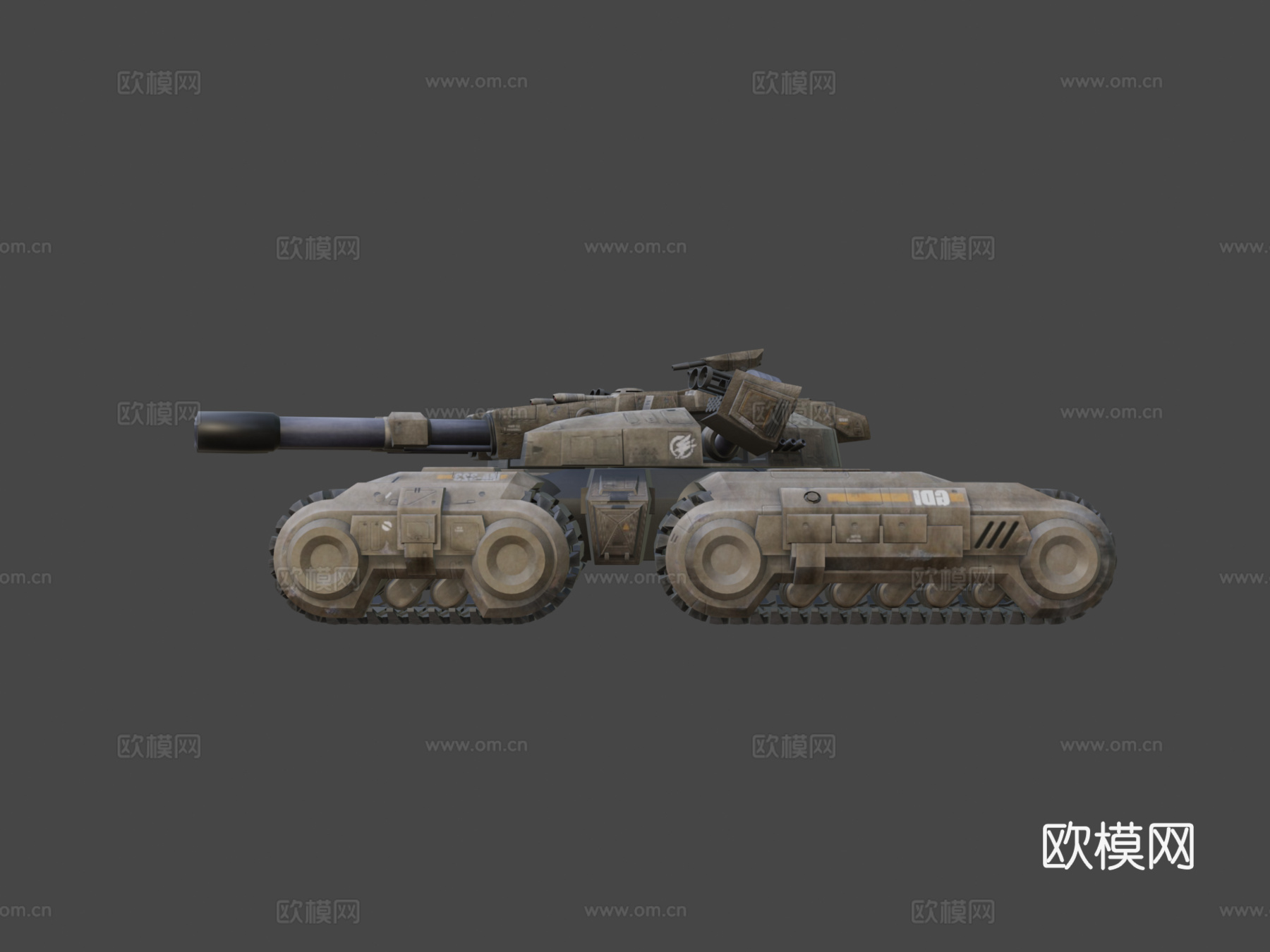 猛犸坦克su模型