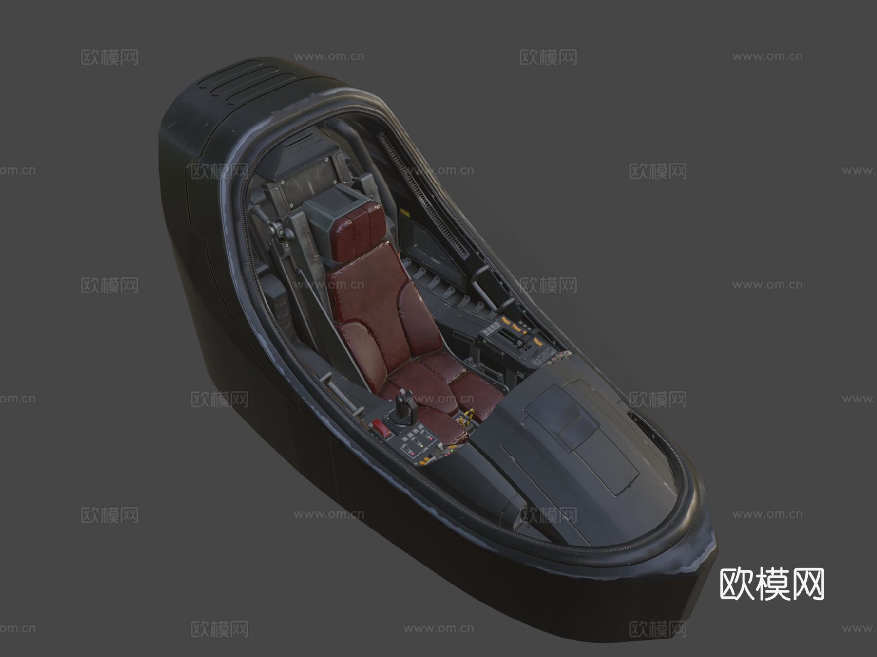 科幻驾驶舱 7su模型