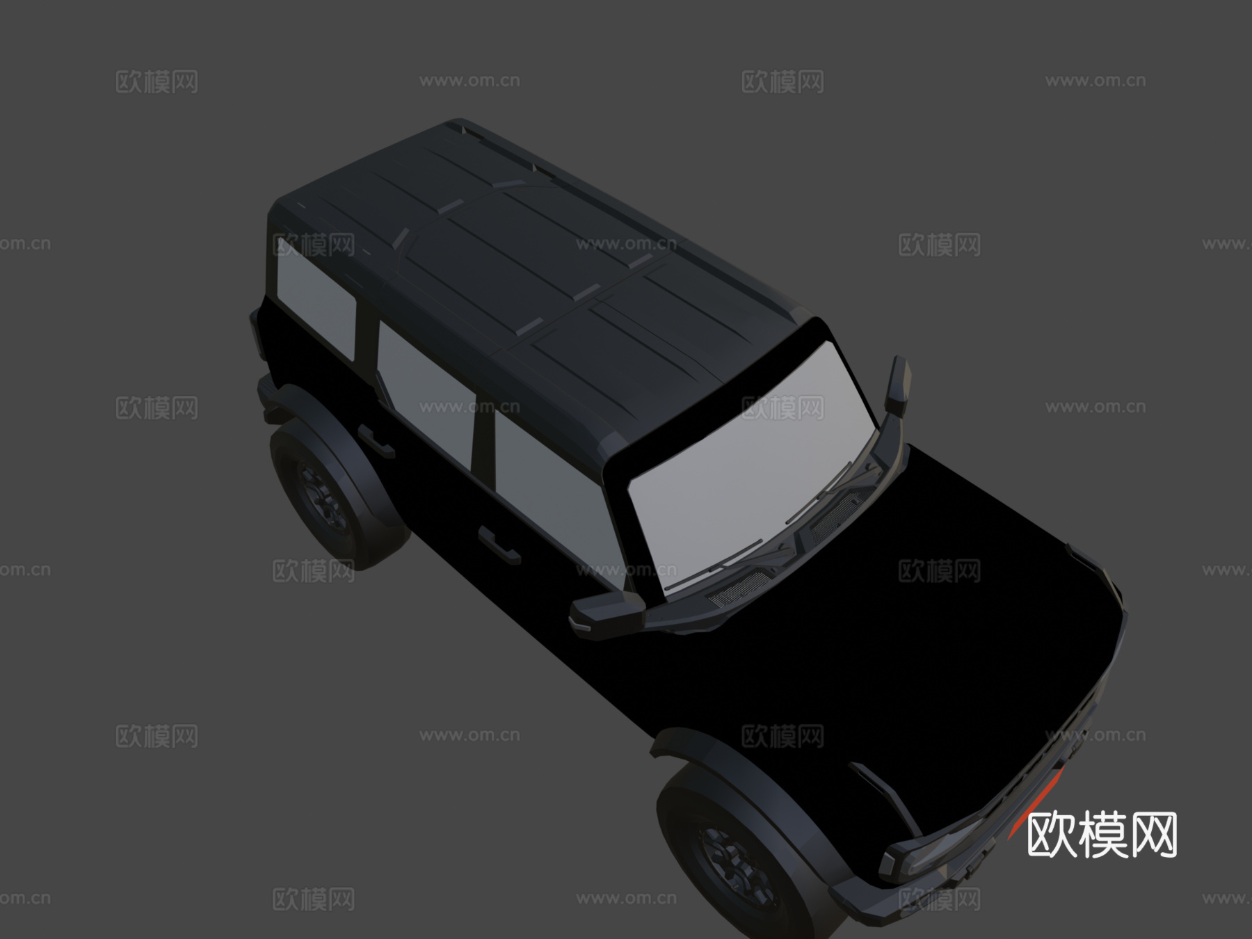 款福特Bronco Wildtraksu模型