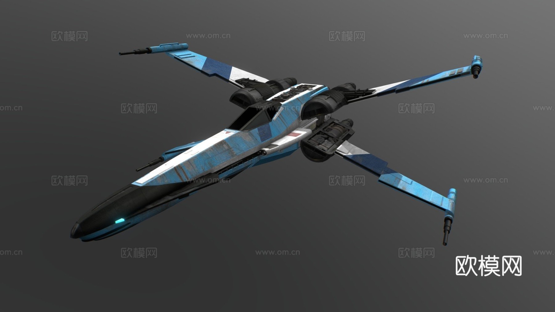 T-85 X翼战机su模型