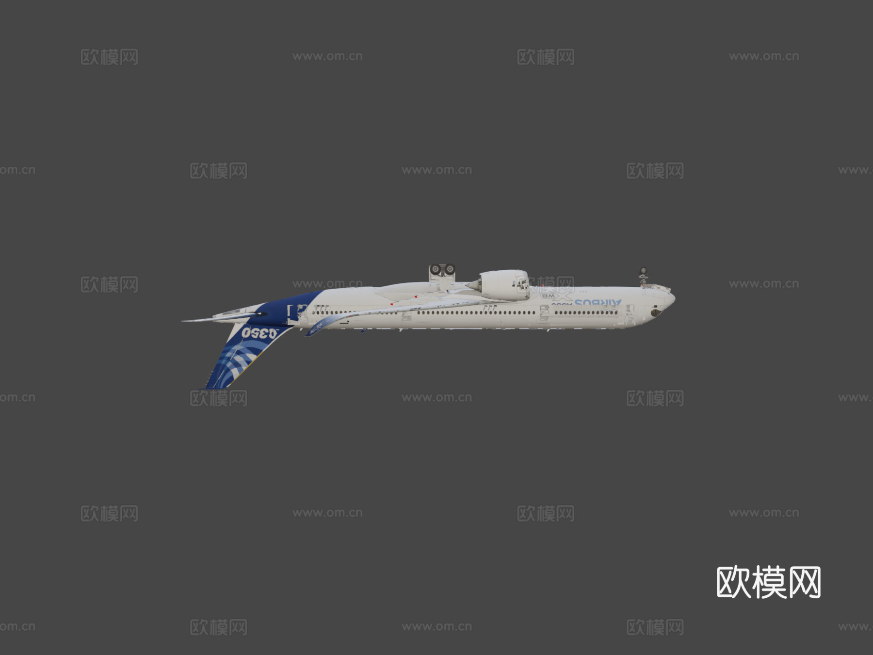 空客A350 900su模型